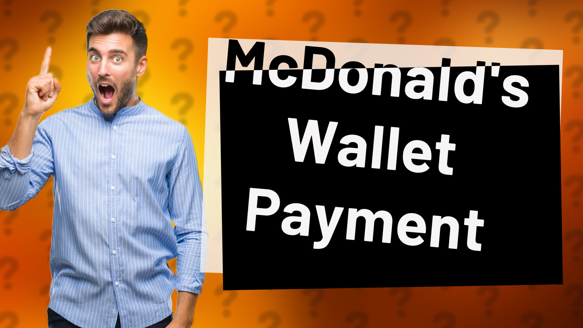 McDonald's Wallet Payment