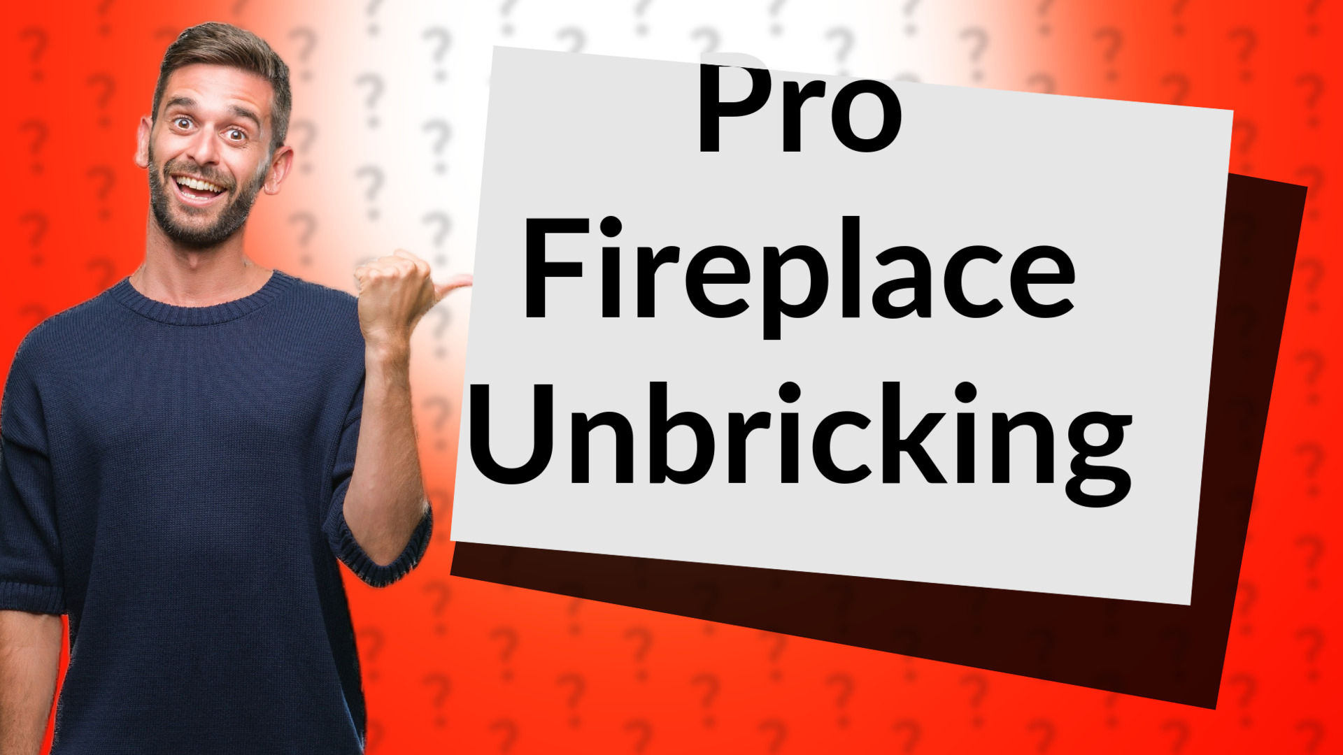 Pro Fireplace Unbricking