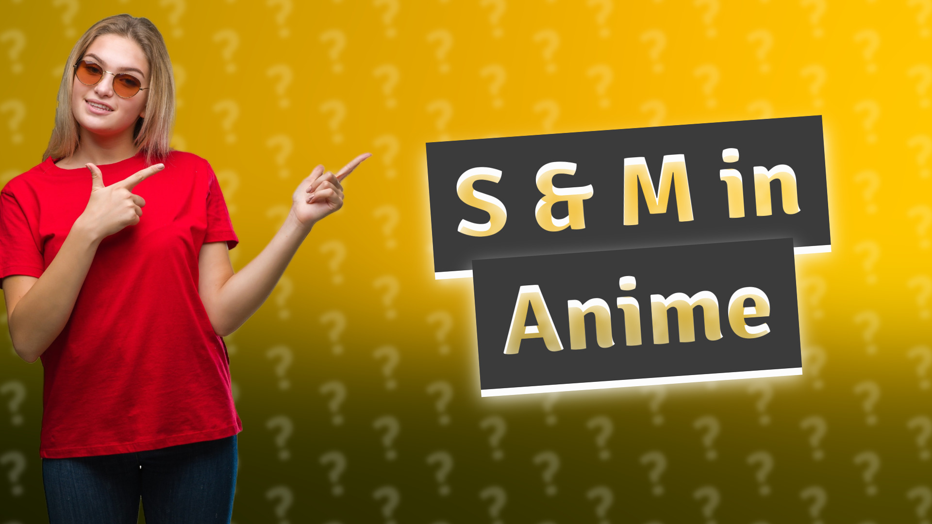 S & M in Anime
