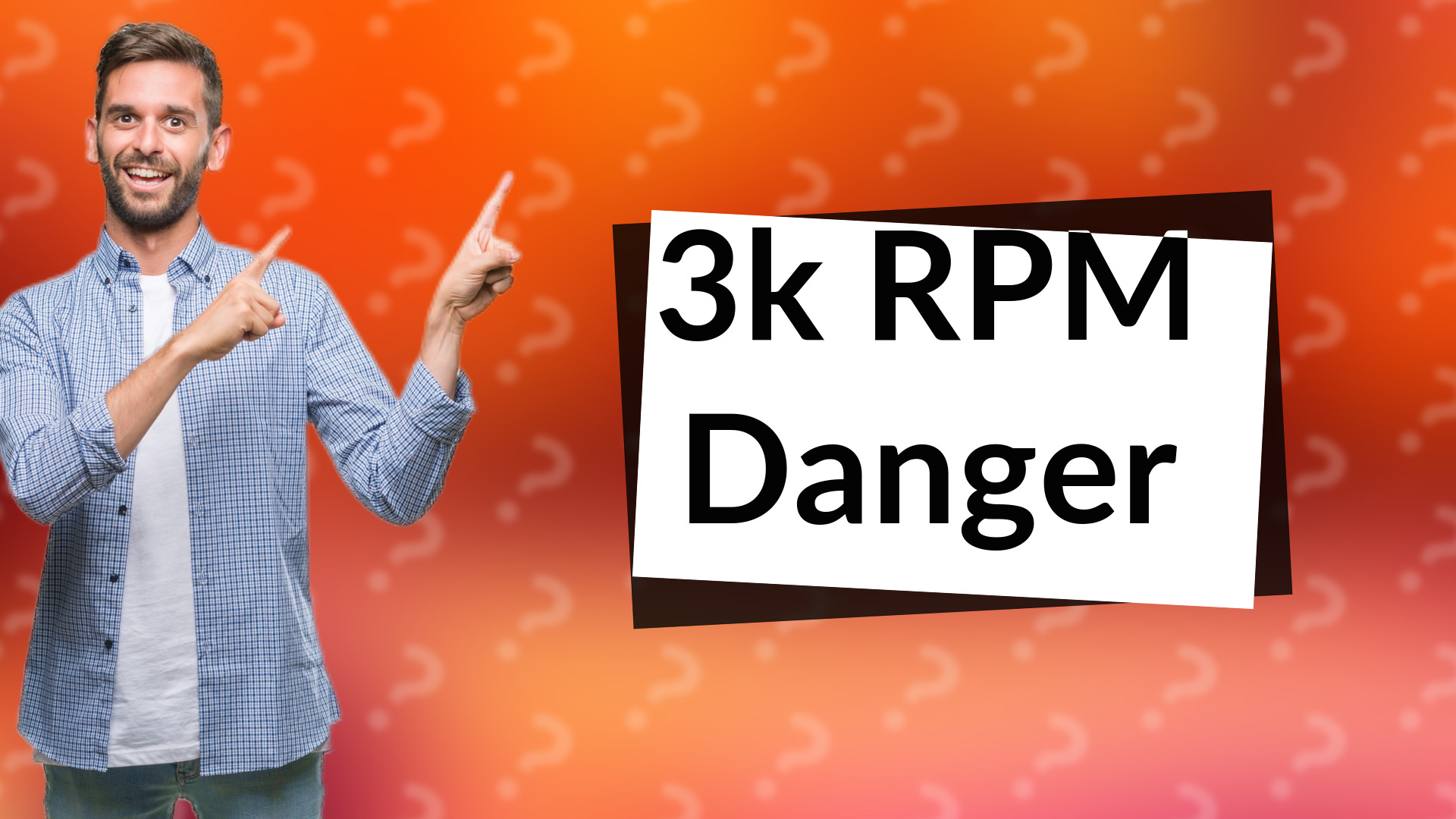 3k RPM Danger