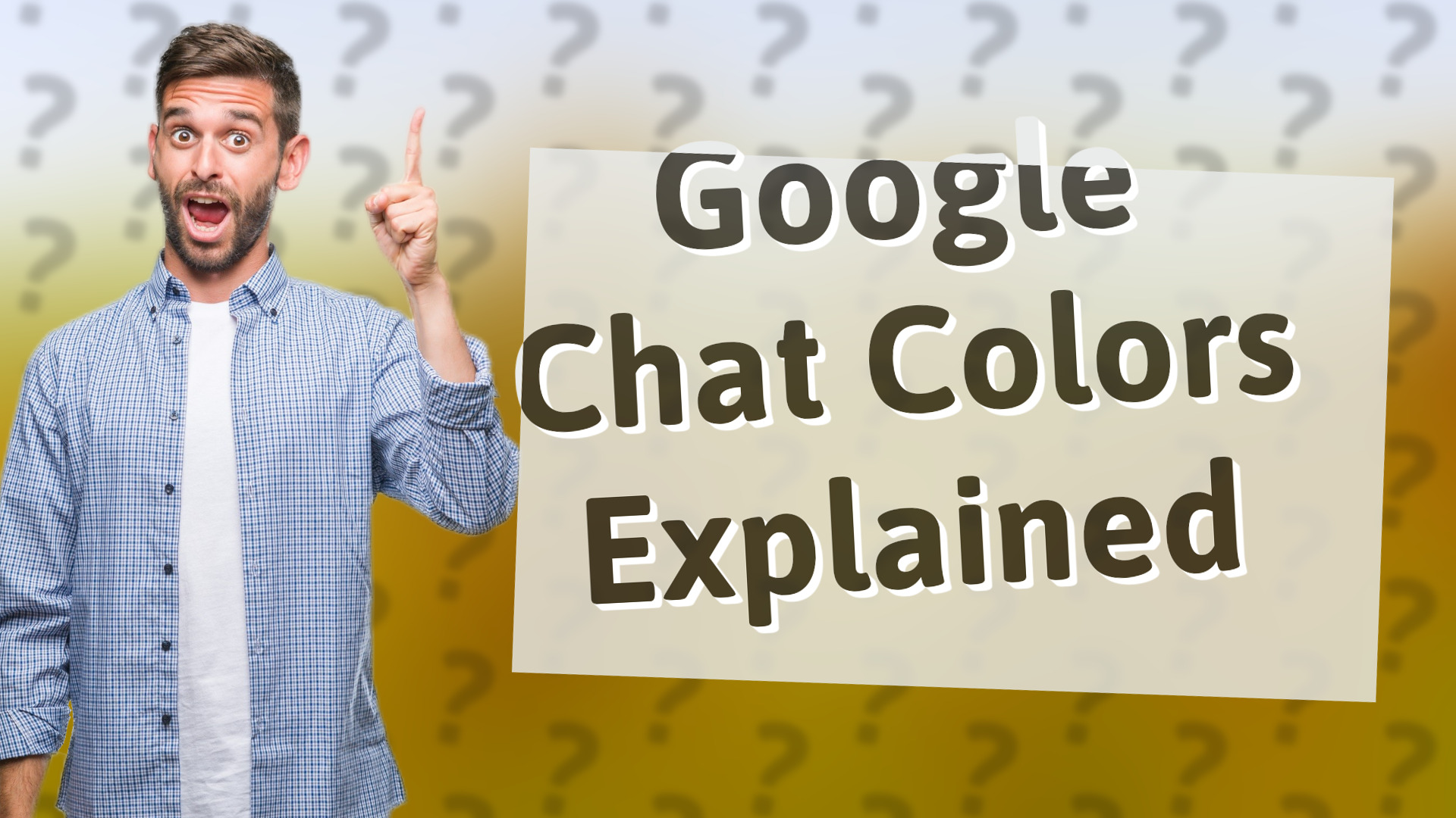 Google Chat Colors Explained