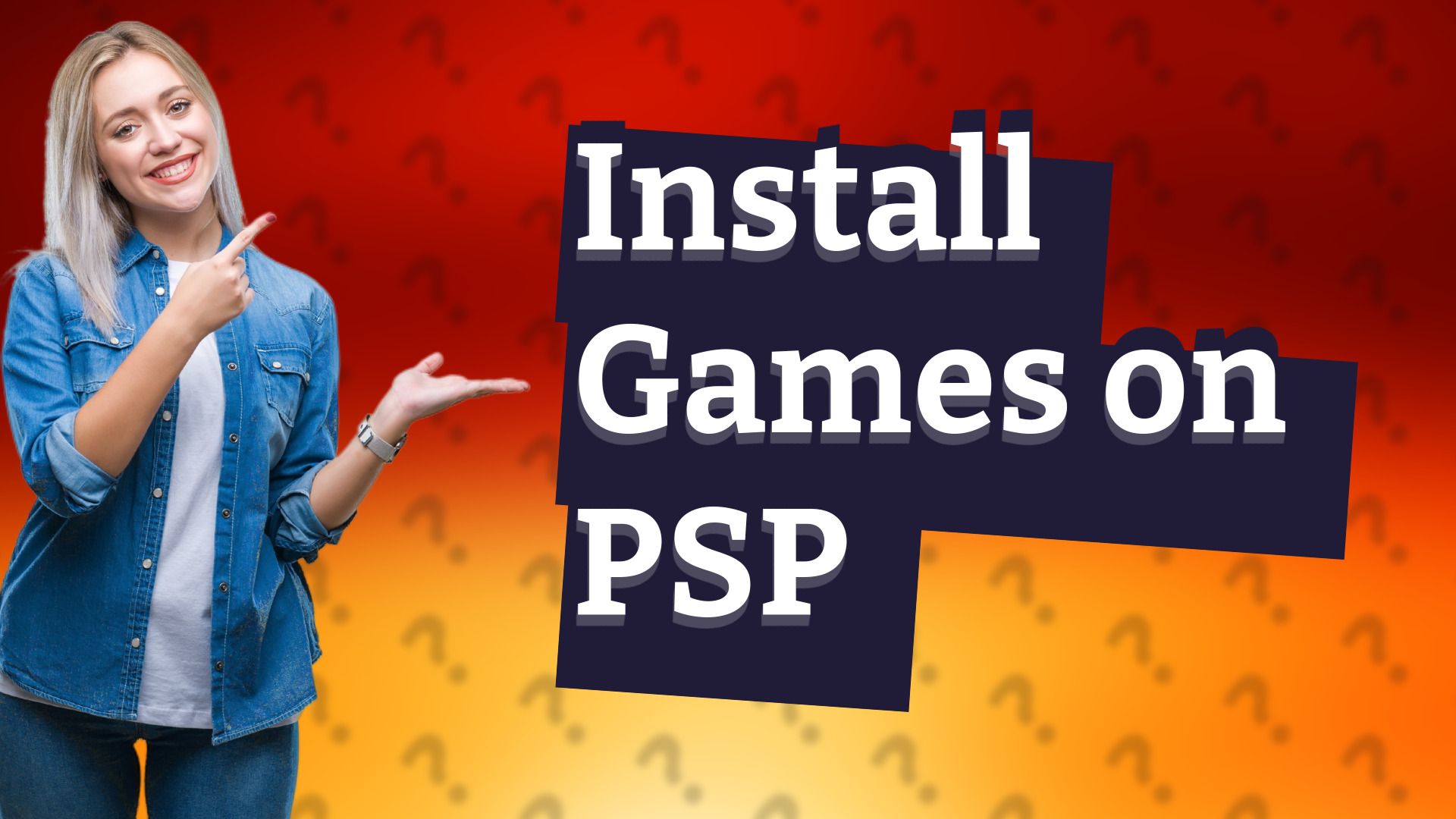 Install Games on PSP