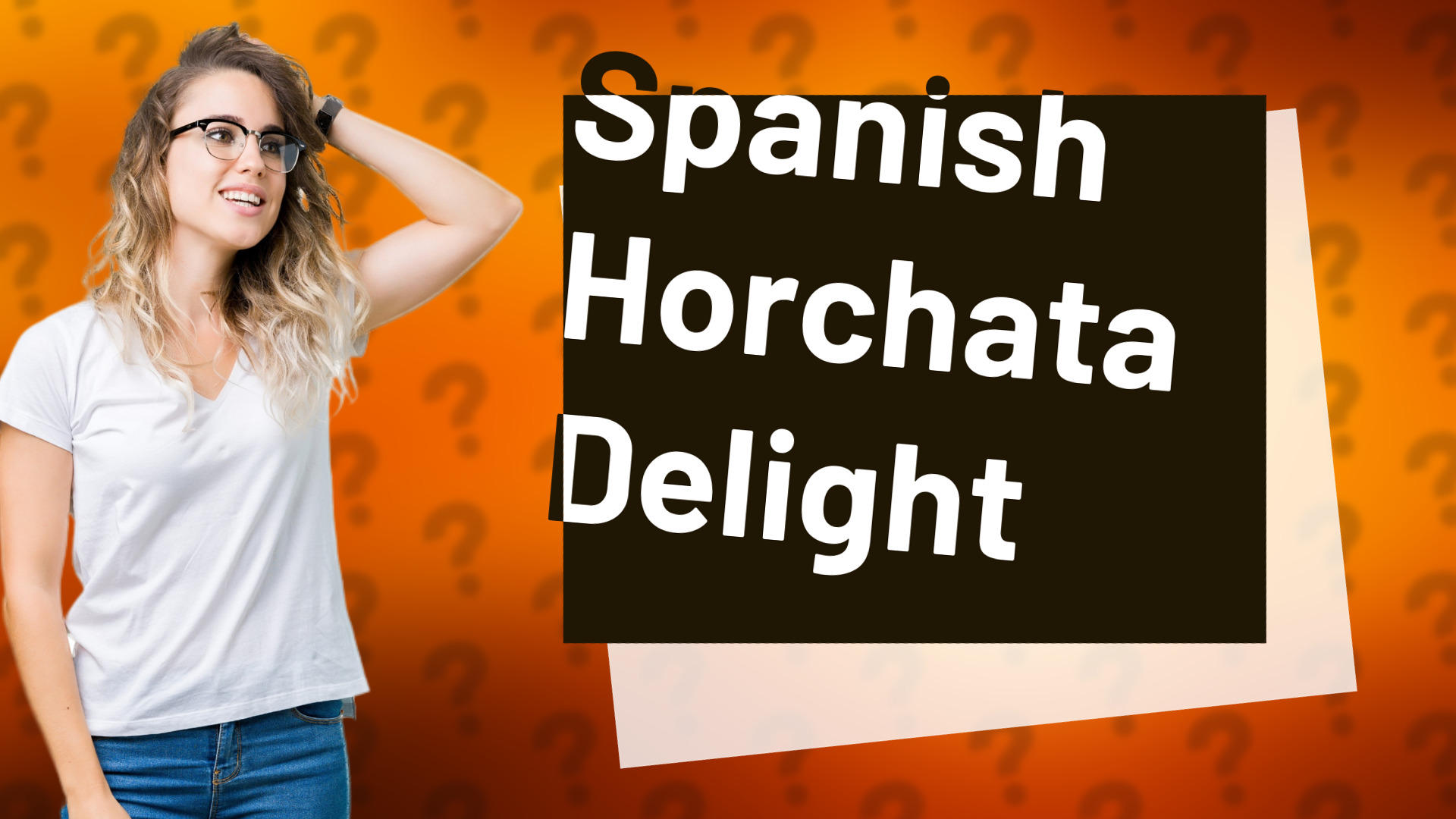 Spanish Horchata Delight