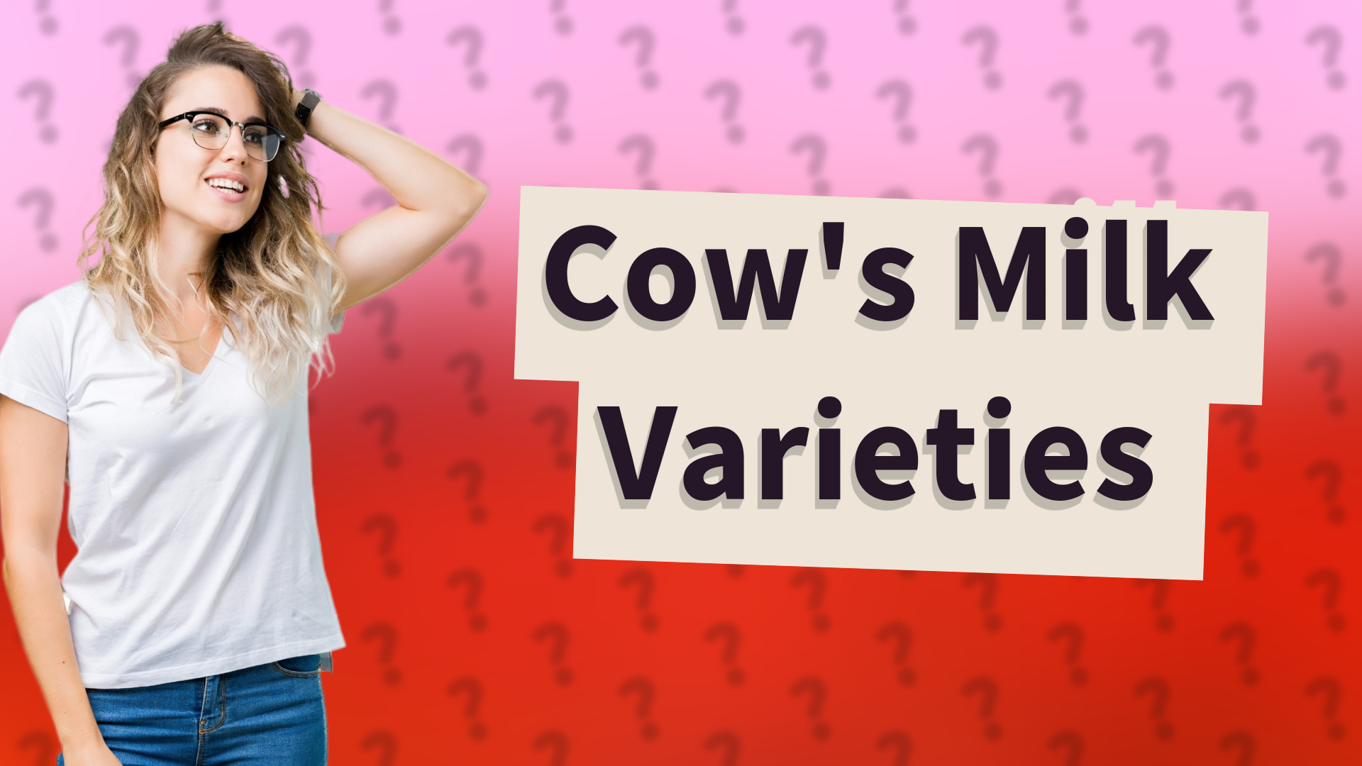Cow's Milk Varieties