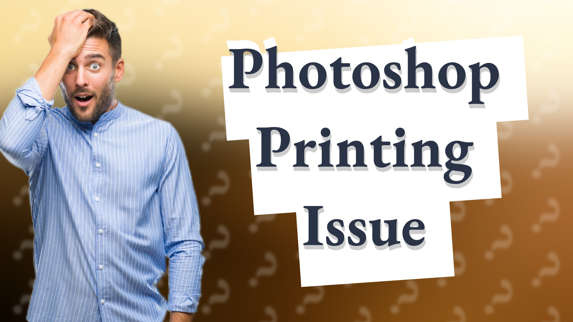 Photoshop Printing Issue