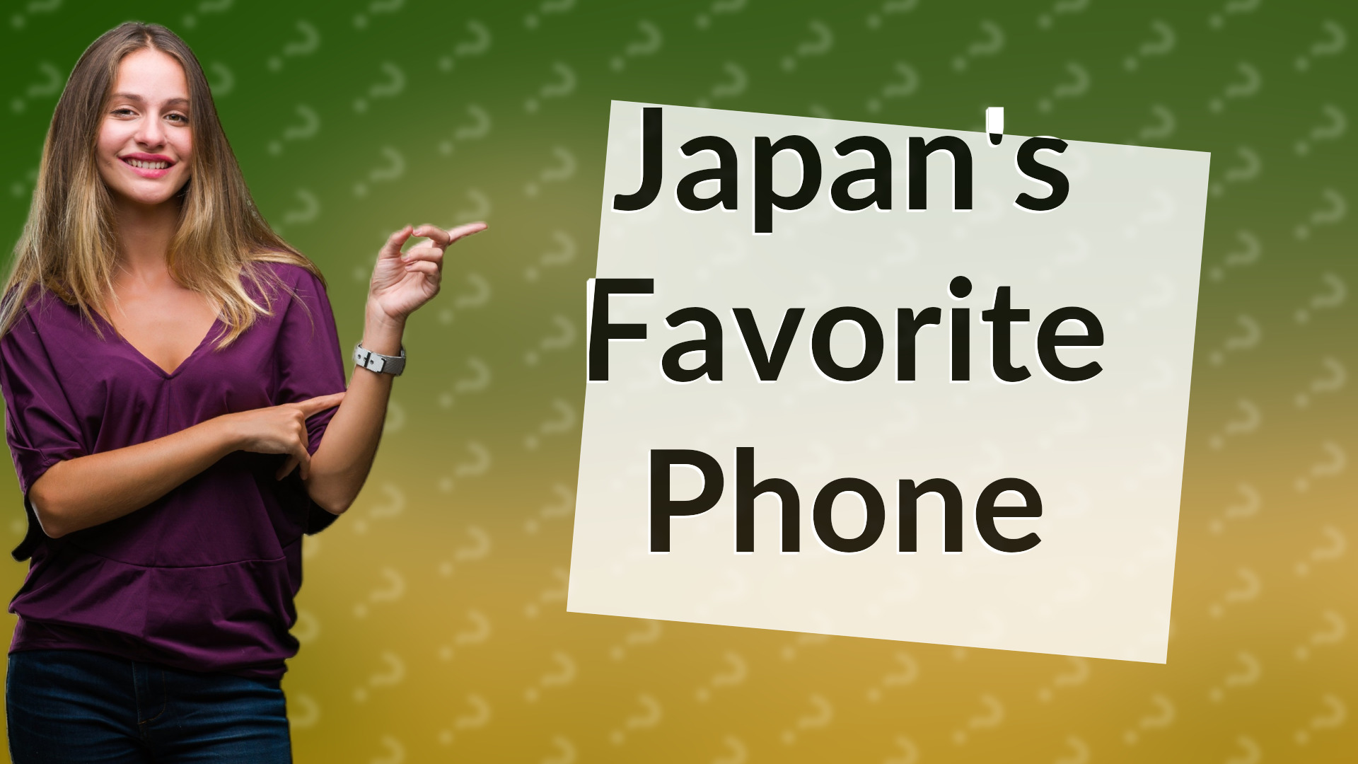 Japan's Favorite Phone