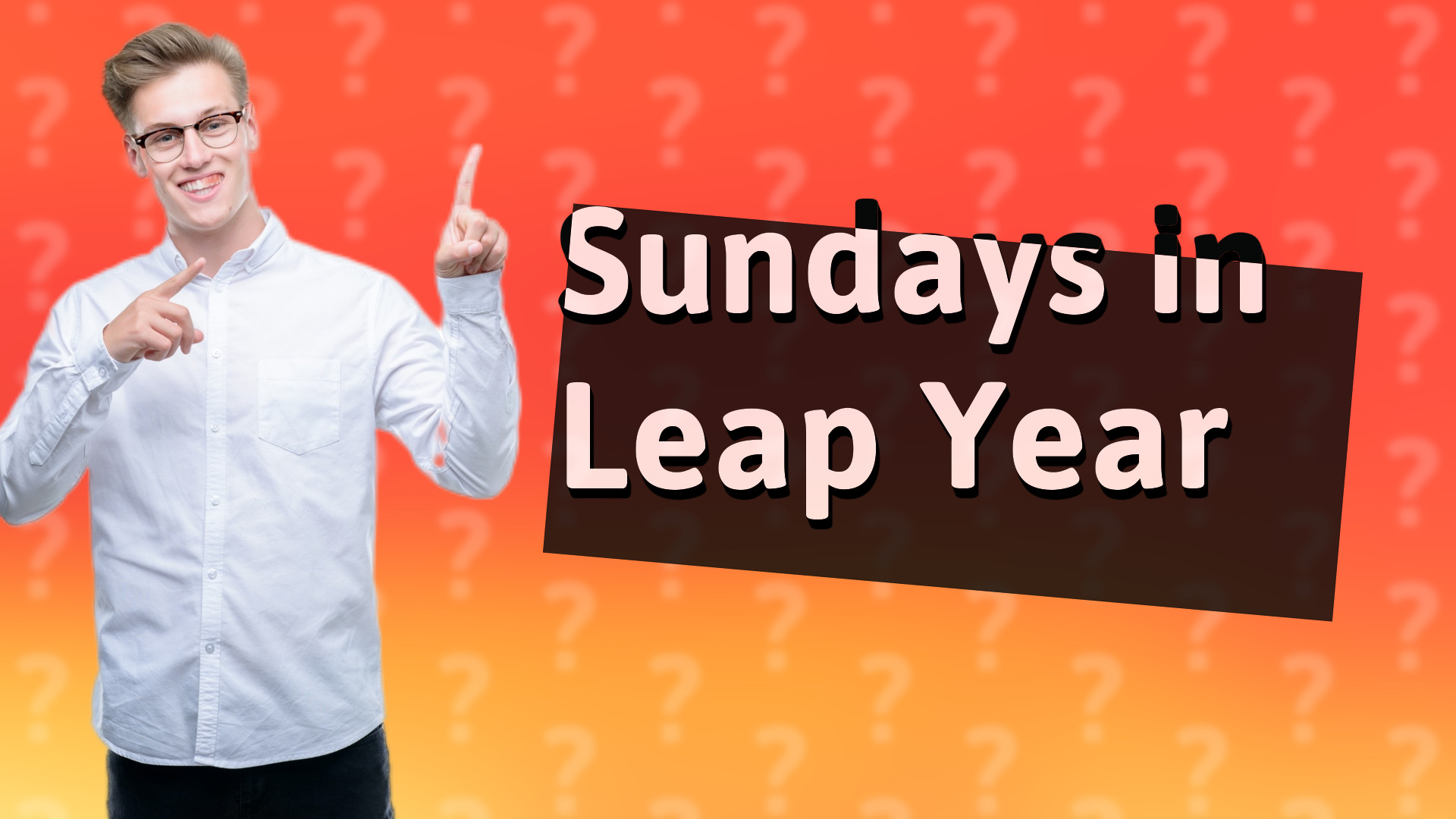 Sundays in Leap Year