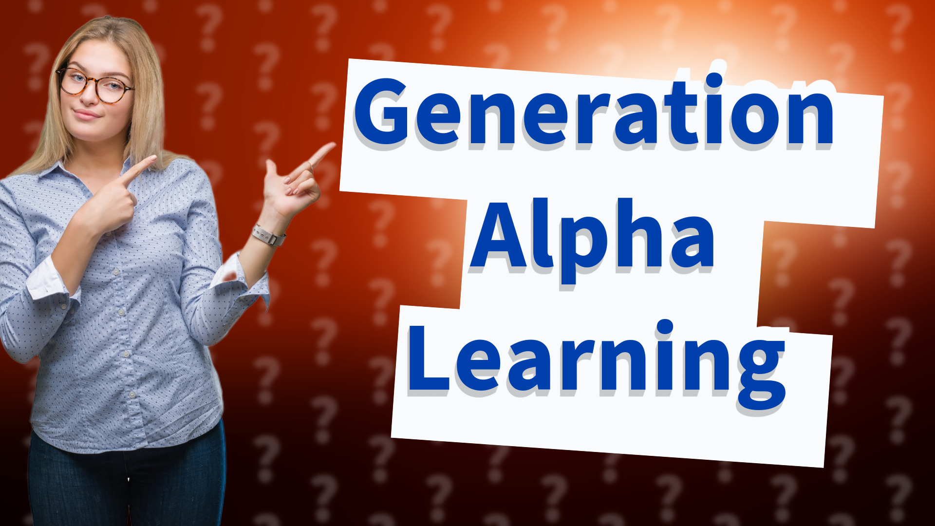 Generation Alpha Learning
