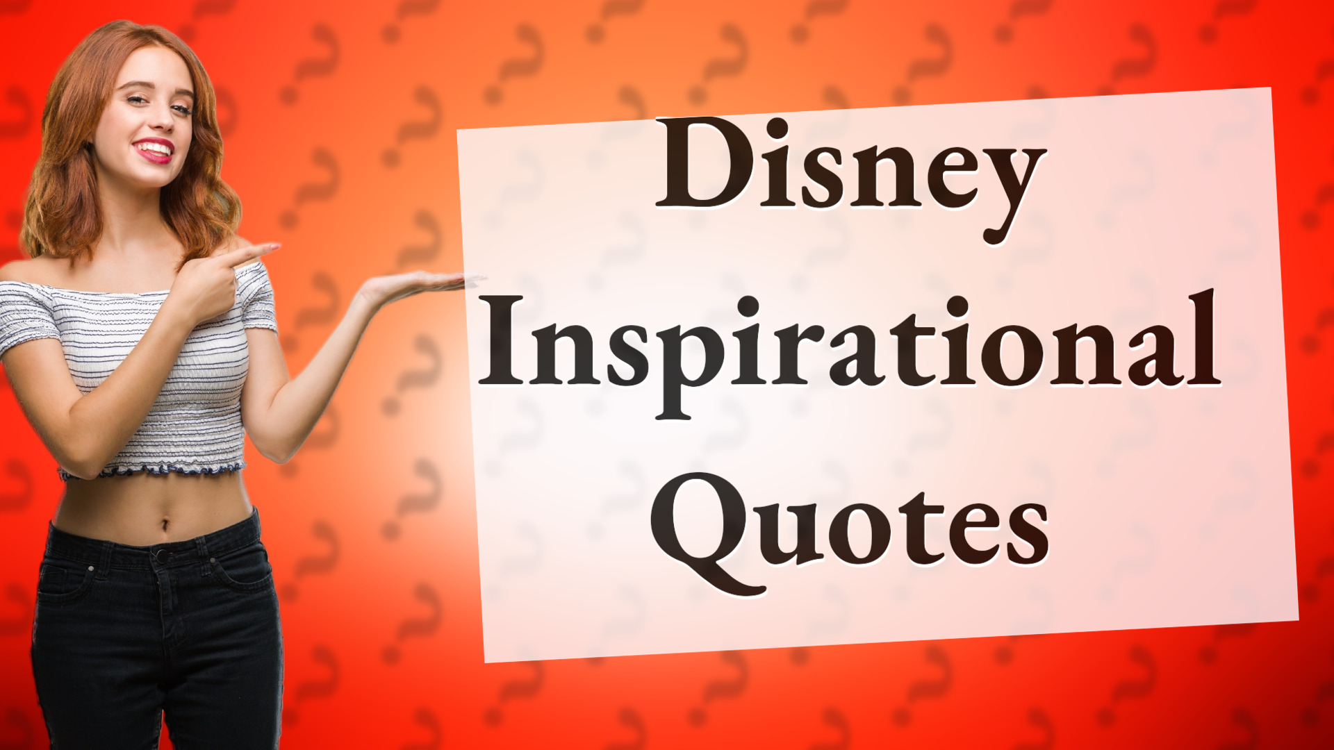 Disney Inspirational Quotes