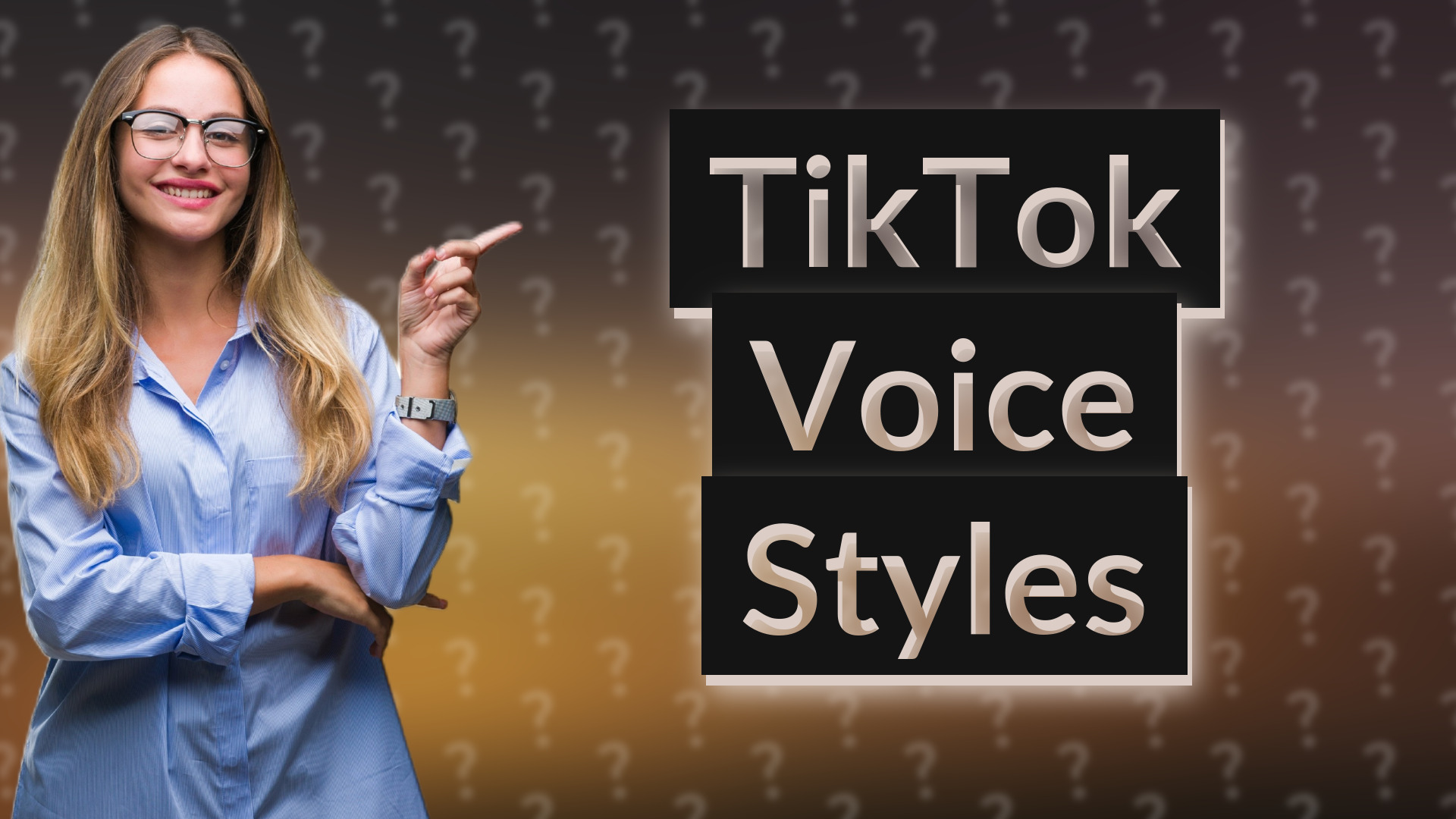 TikTok Voice Styles