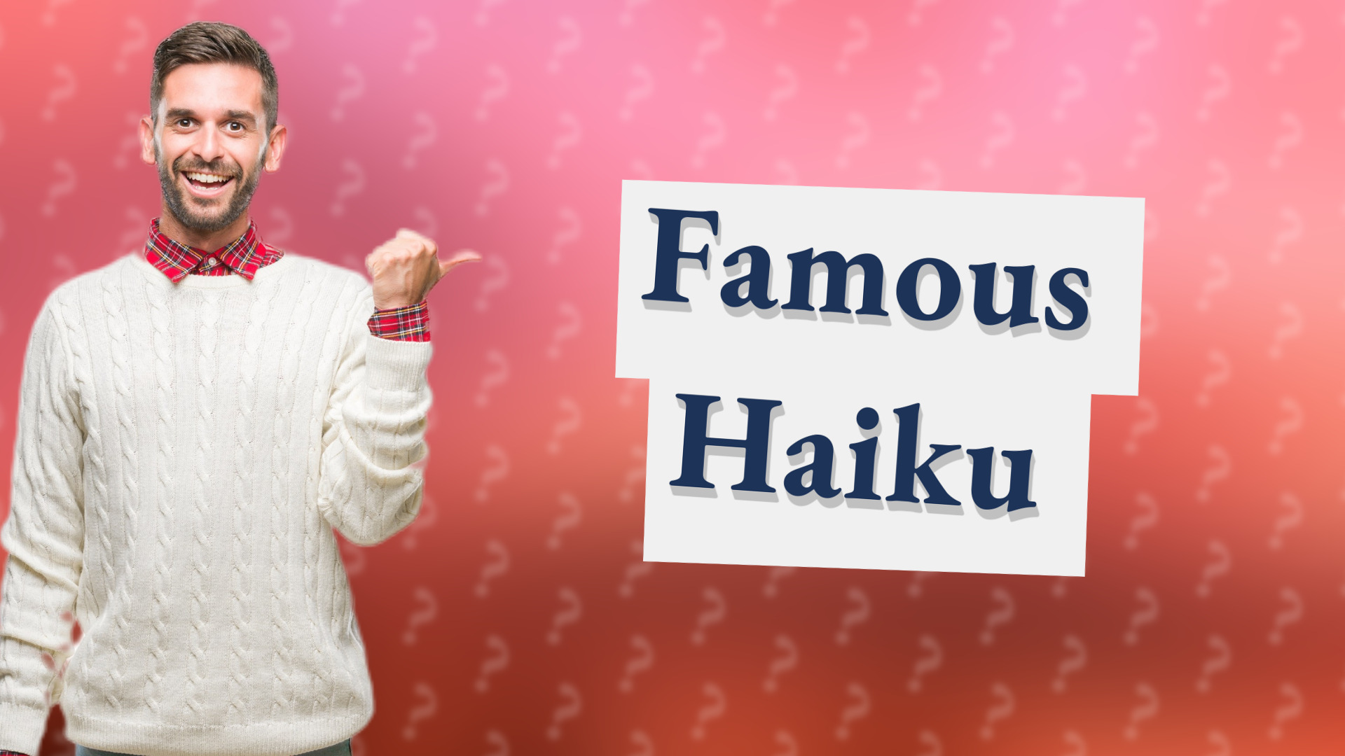 Famous Haiku