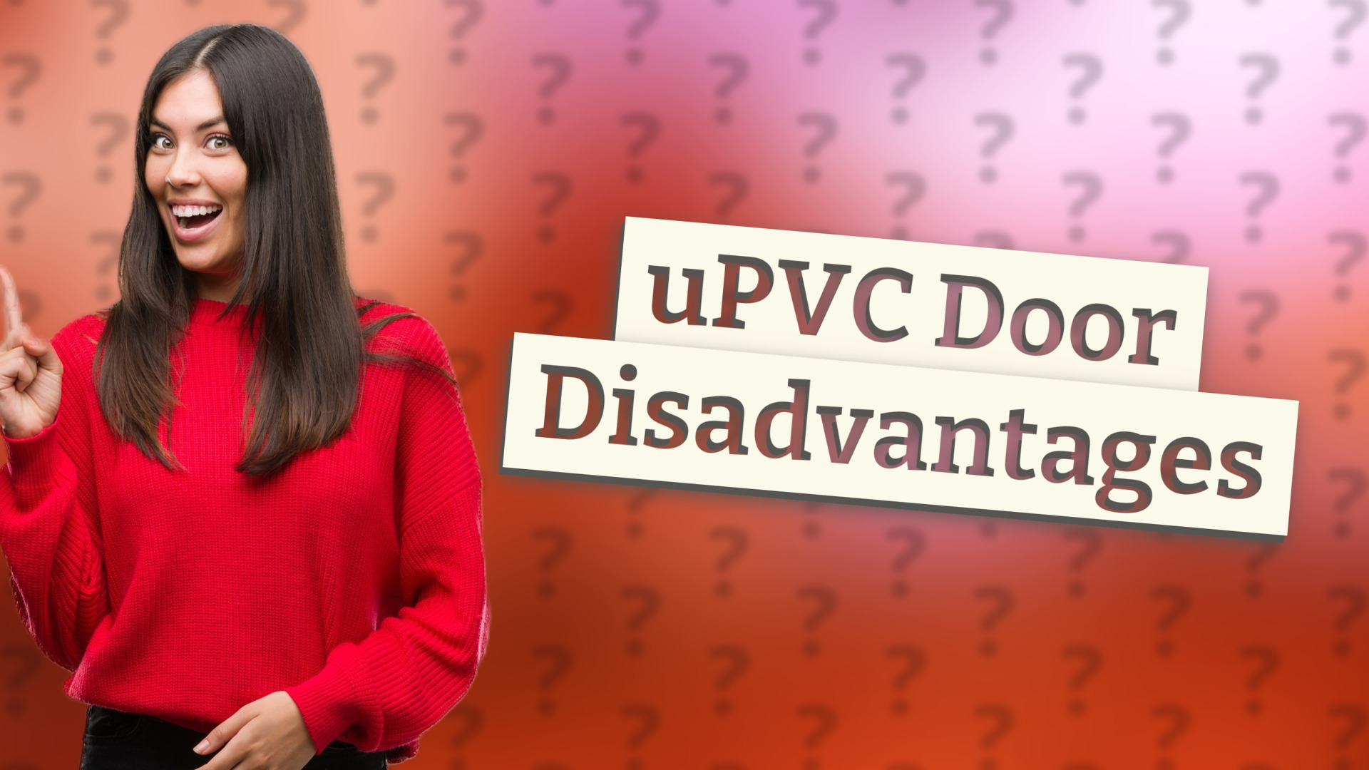 uPVC Door Disadvantages