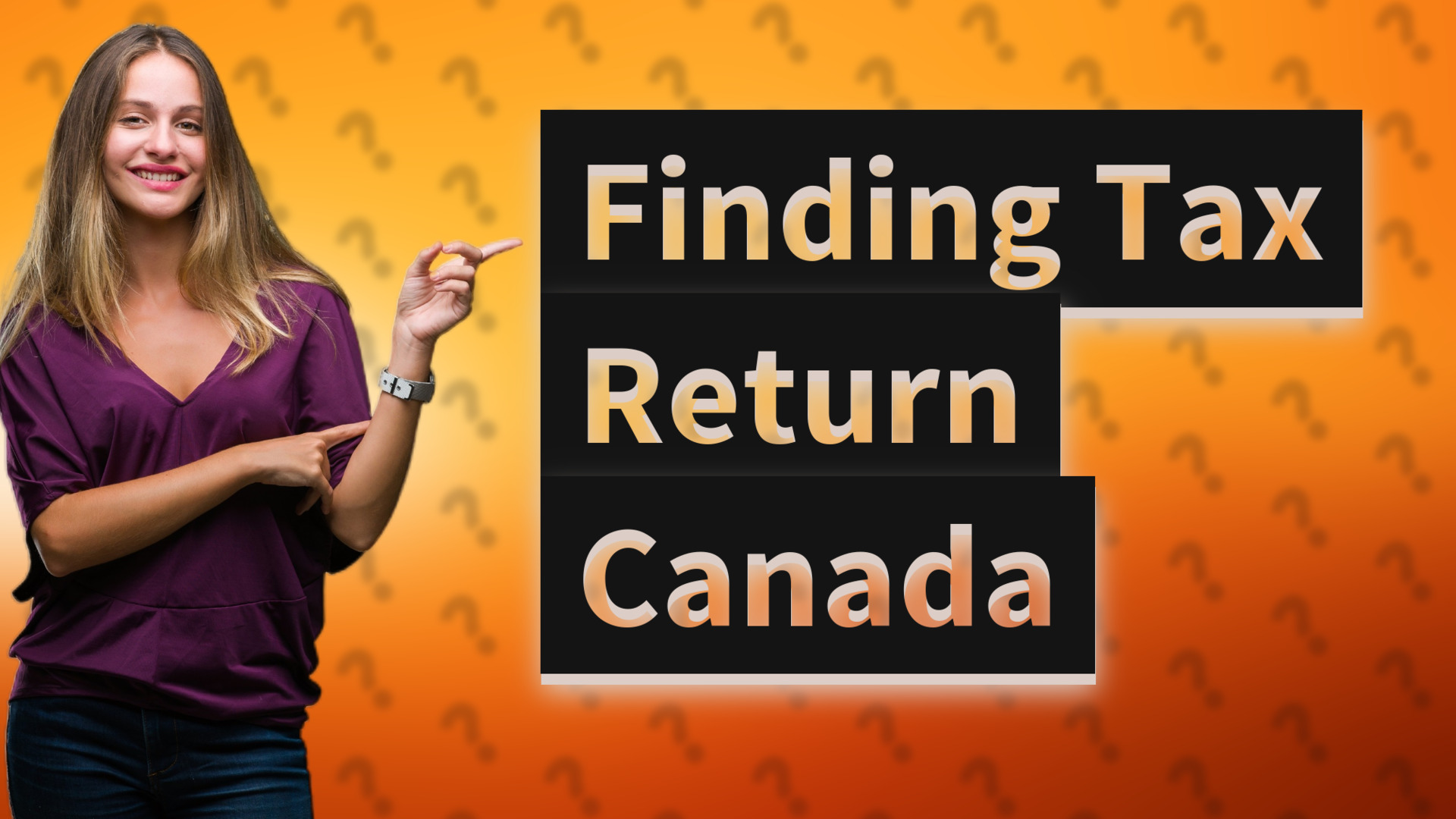 Finding Tax Return Canada