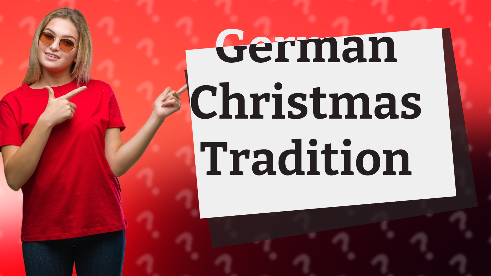 German Christmas Tradition