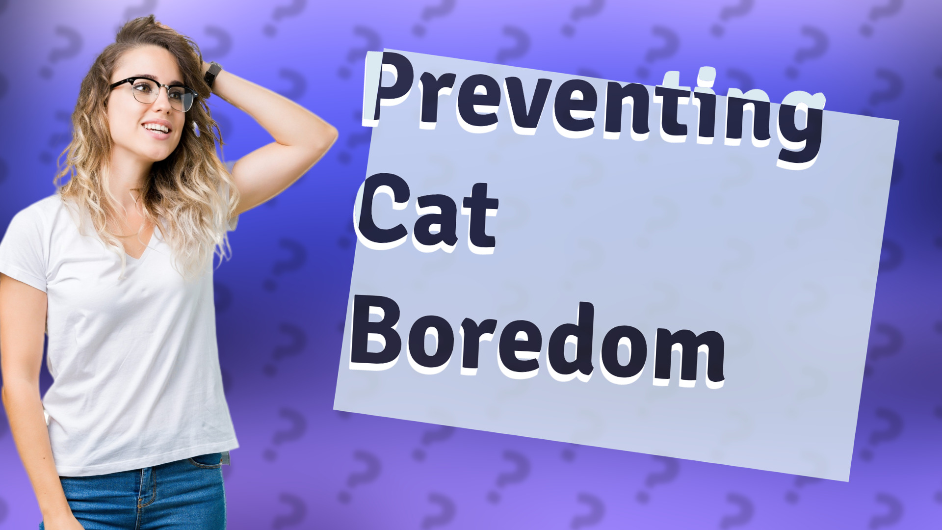 Preventing Cat Boredom