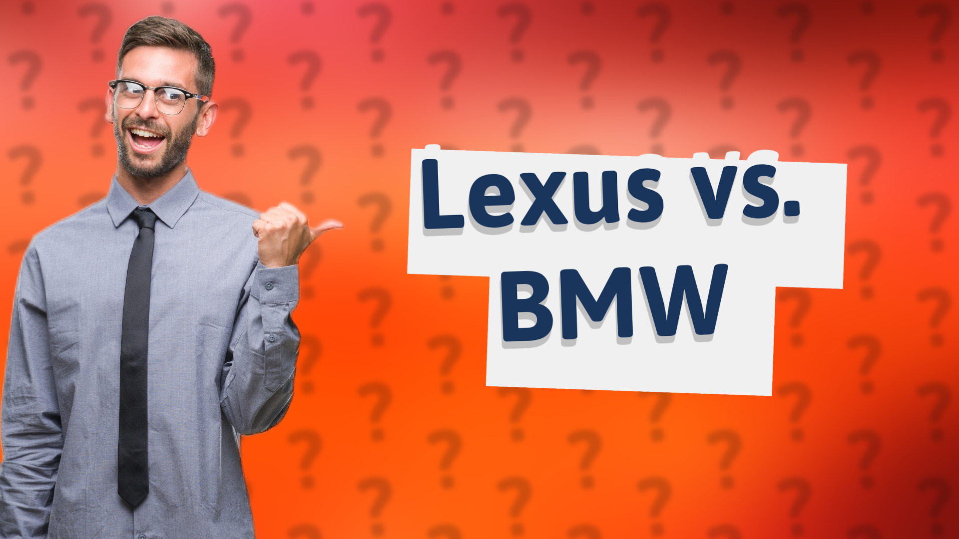 Lexus vs. BMW