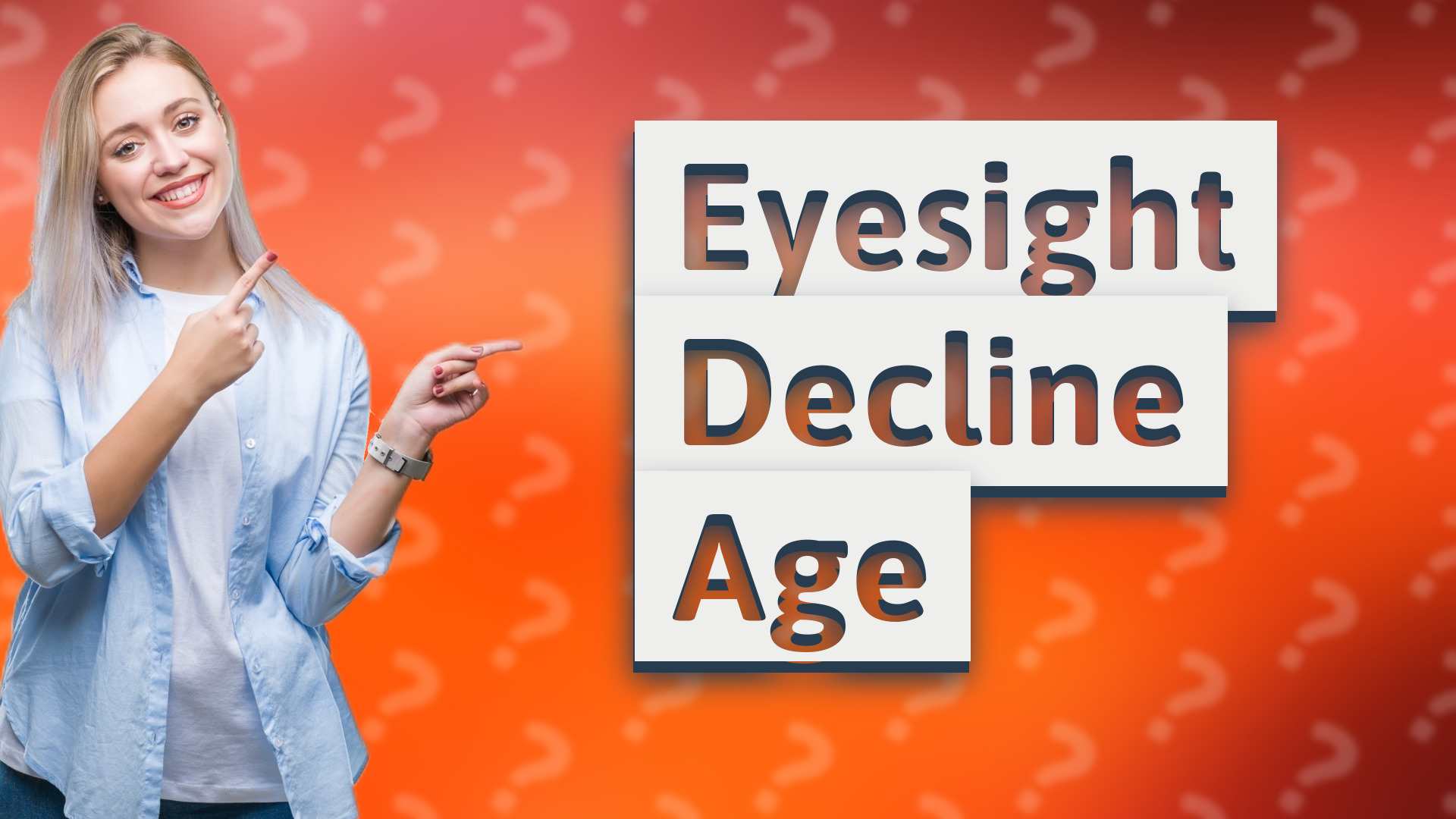 Eyesight Decline Age
