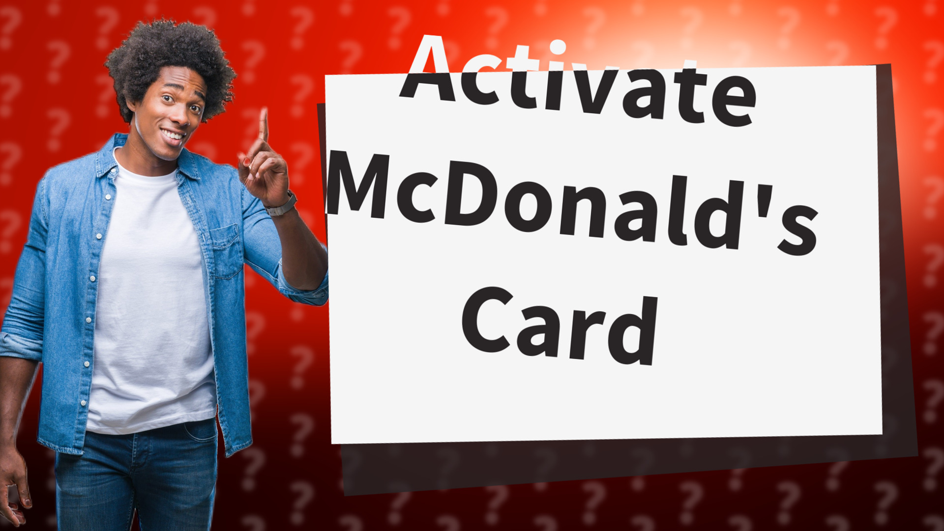 Activate McDonald's Card