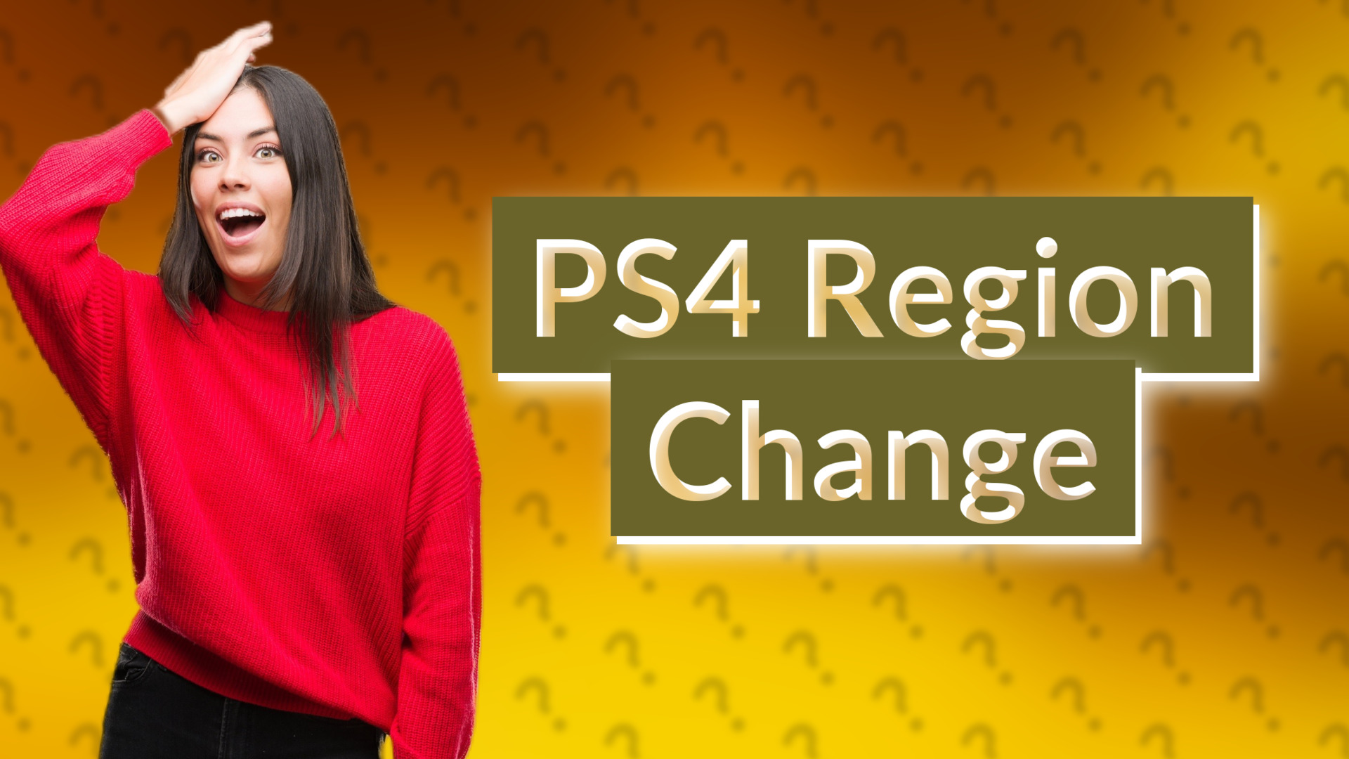 PS4 Region Change