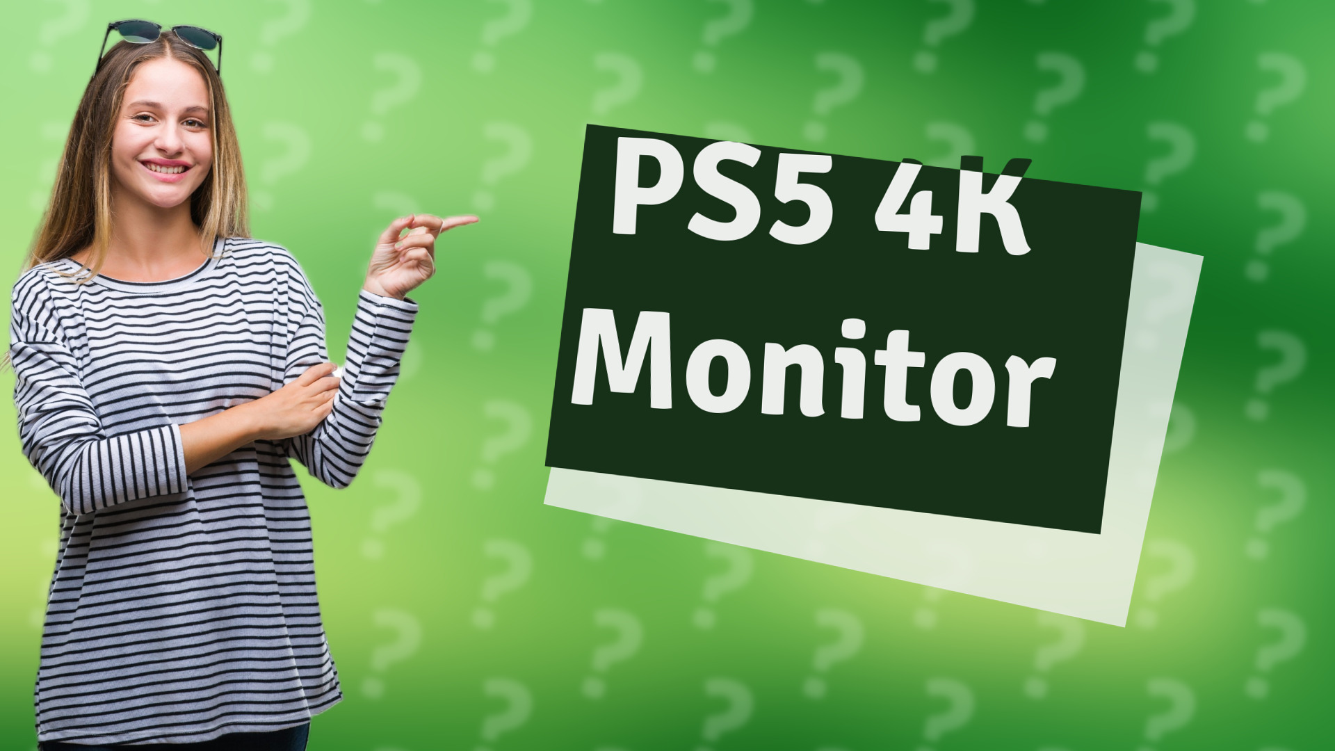 PS5 4K Monitor