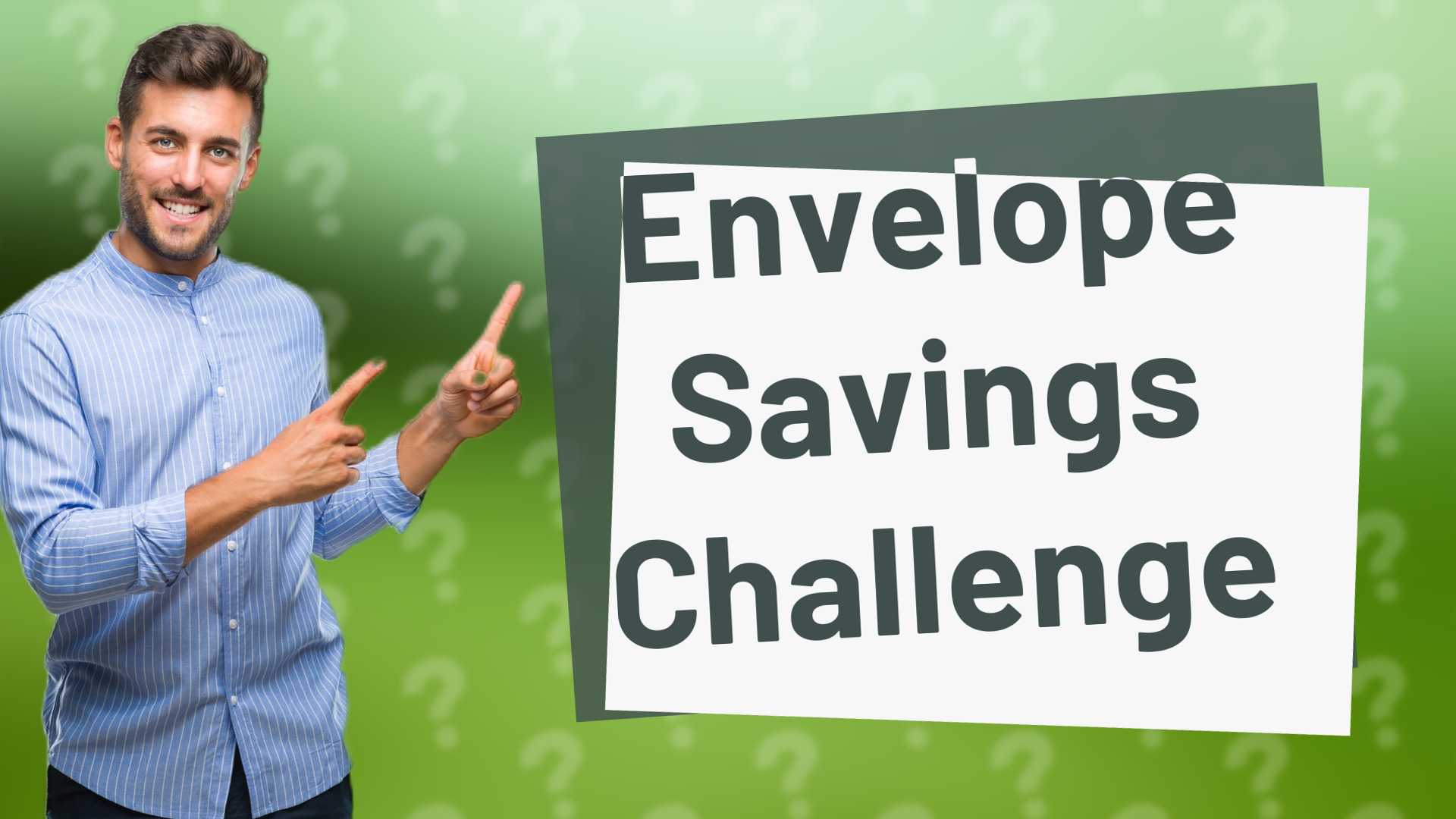 Envelope Savings Challenge