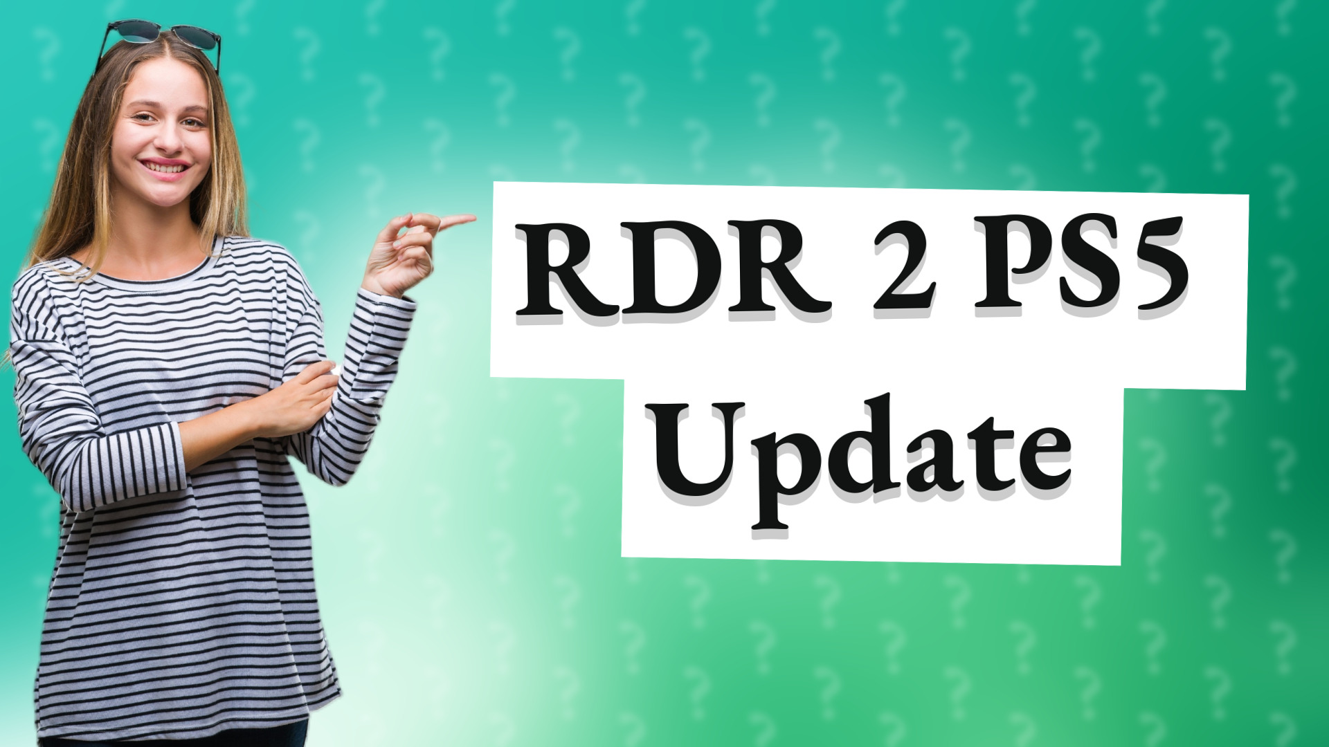 RDR 2 PS5 Update