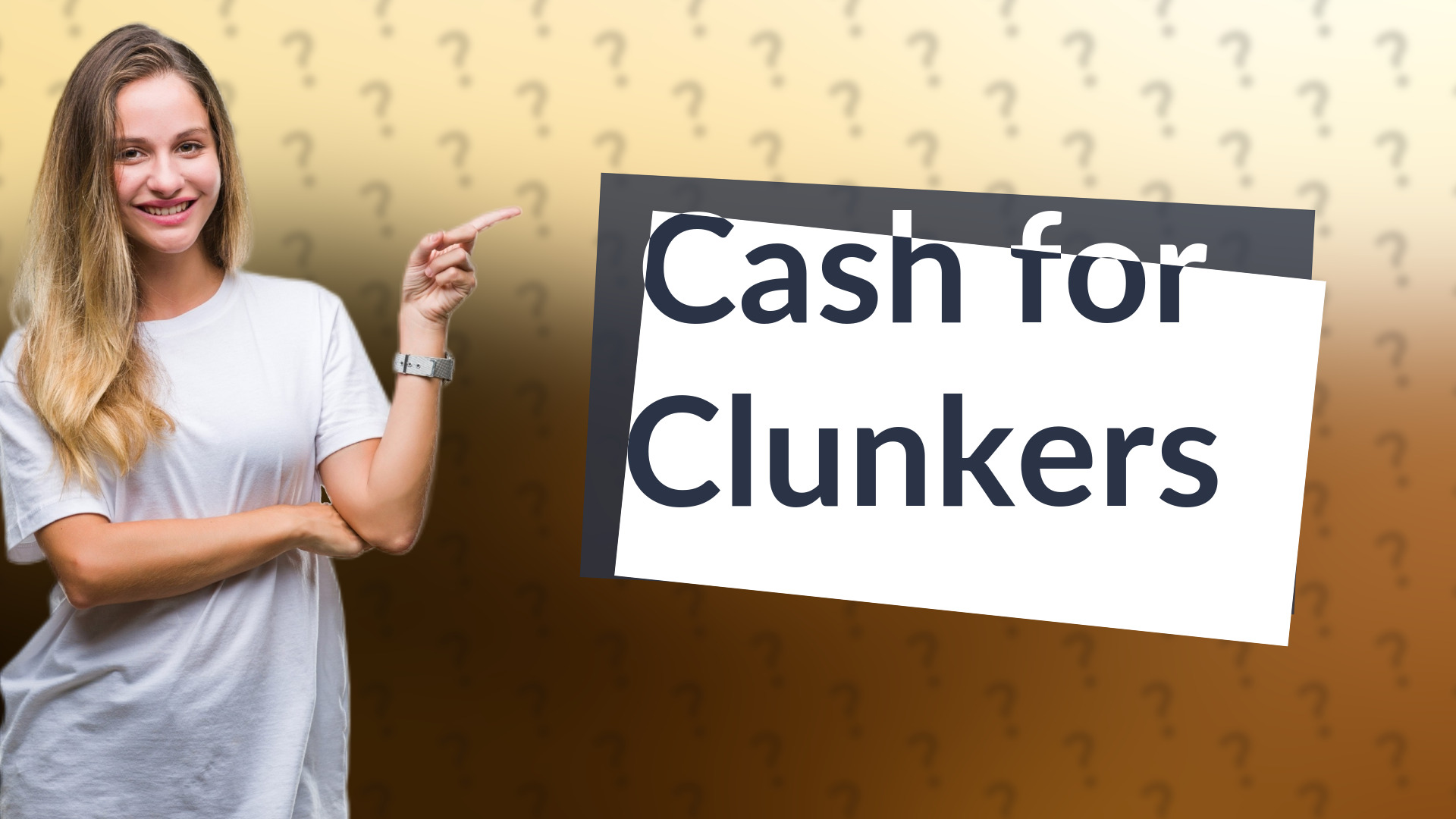 Cash for Clunkers
