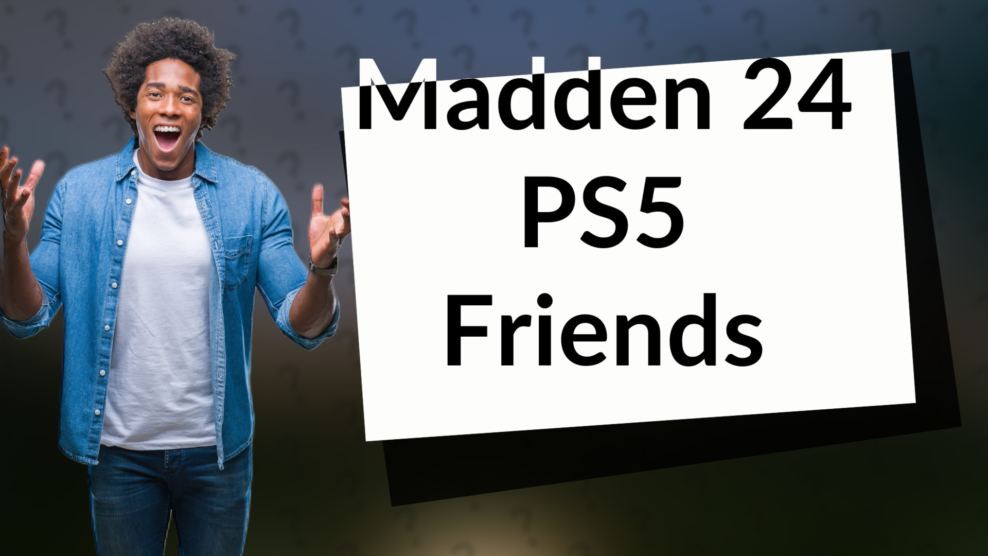 Madden 24 PS5 Friends
