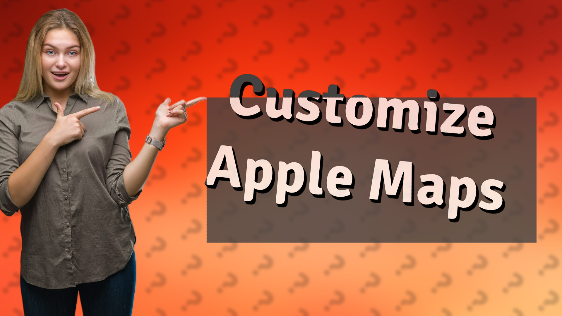 Customize Apple Maps