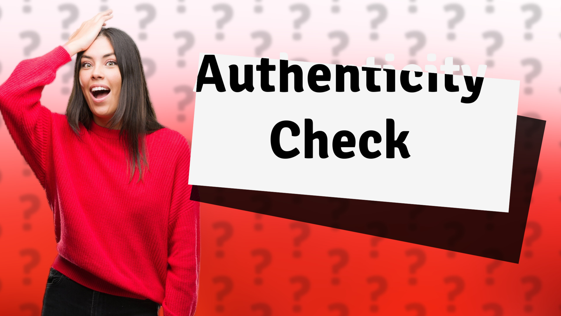 Authenticity Check