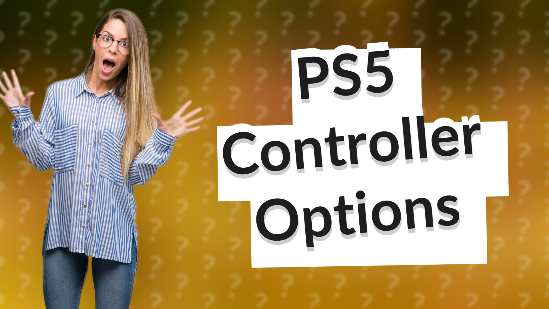 PS5 Controller Options