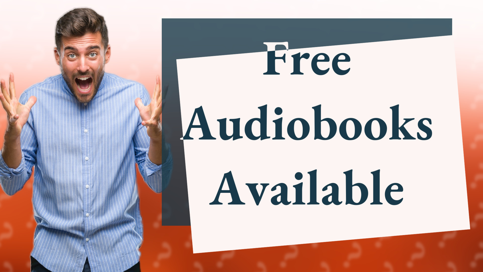Free Audiobooks Available
