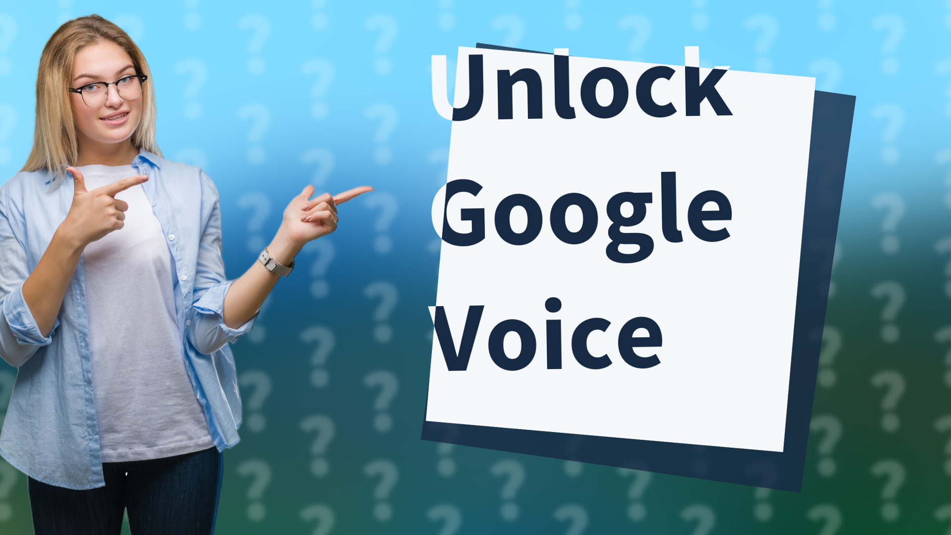 Unlock Google Voice