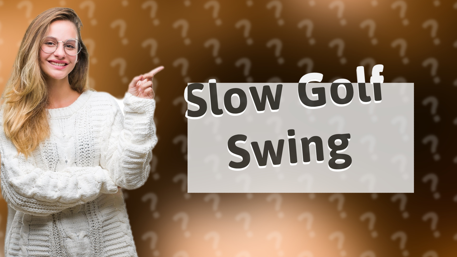 Slow Golf Swing