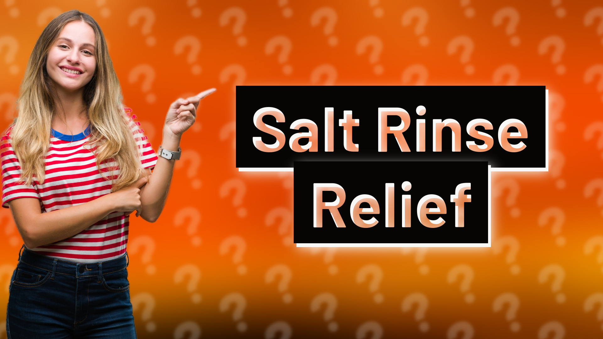 Salt Rinse Relief