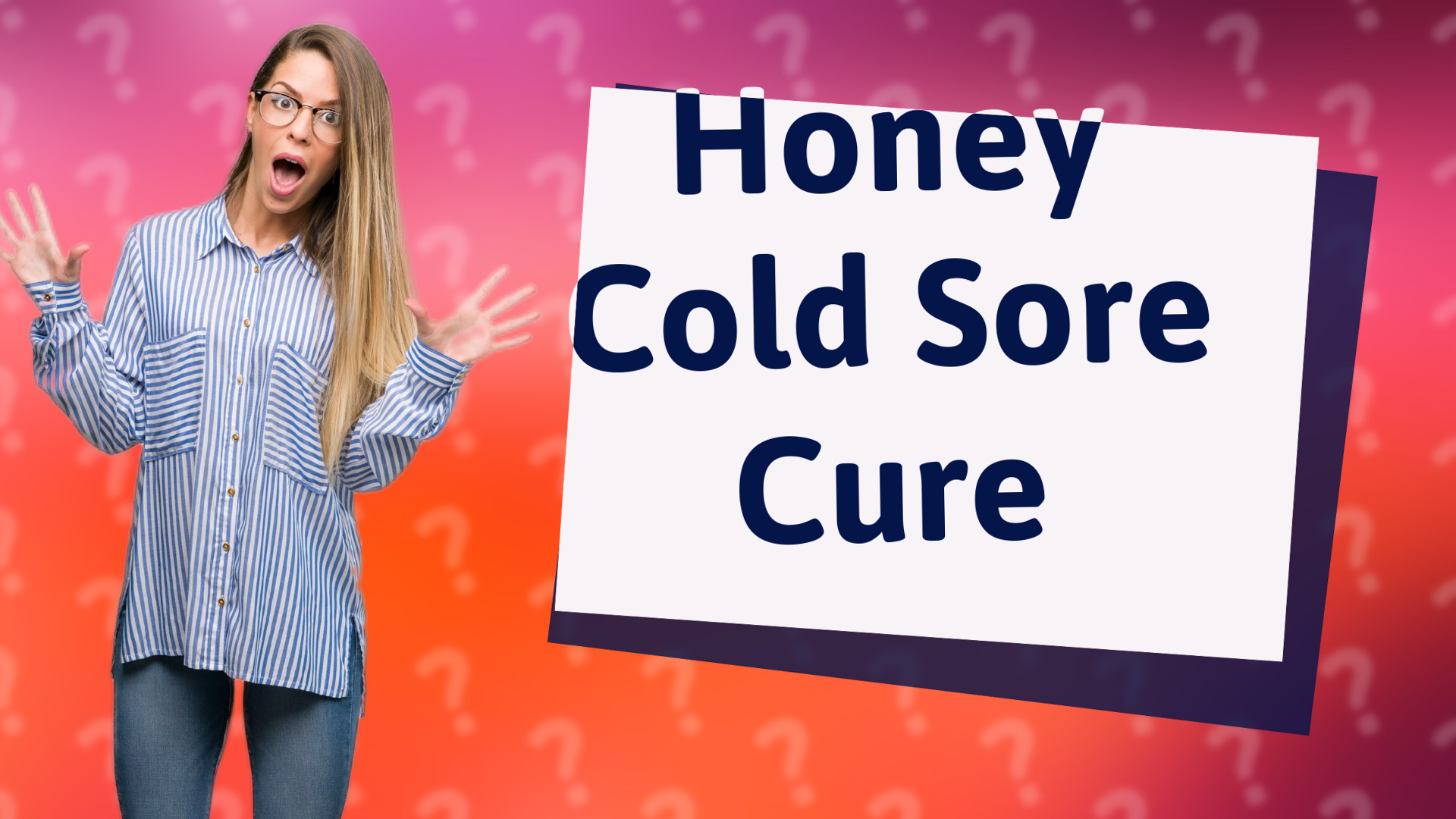 Honey Cold Sore Cure