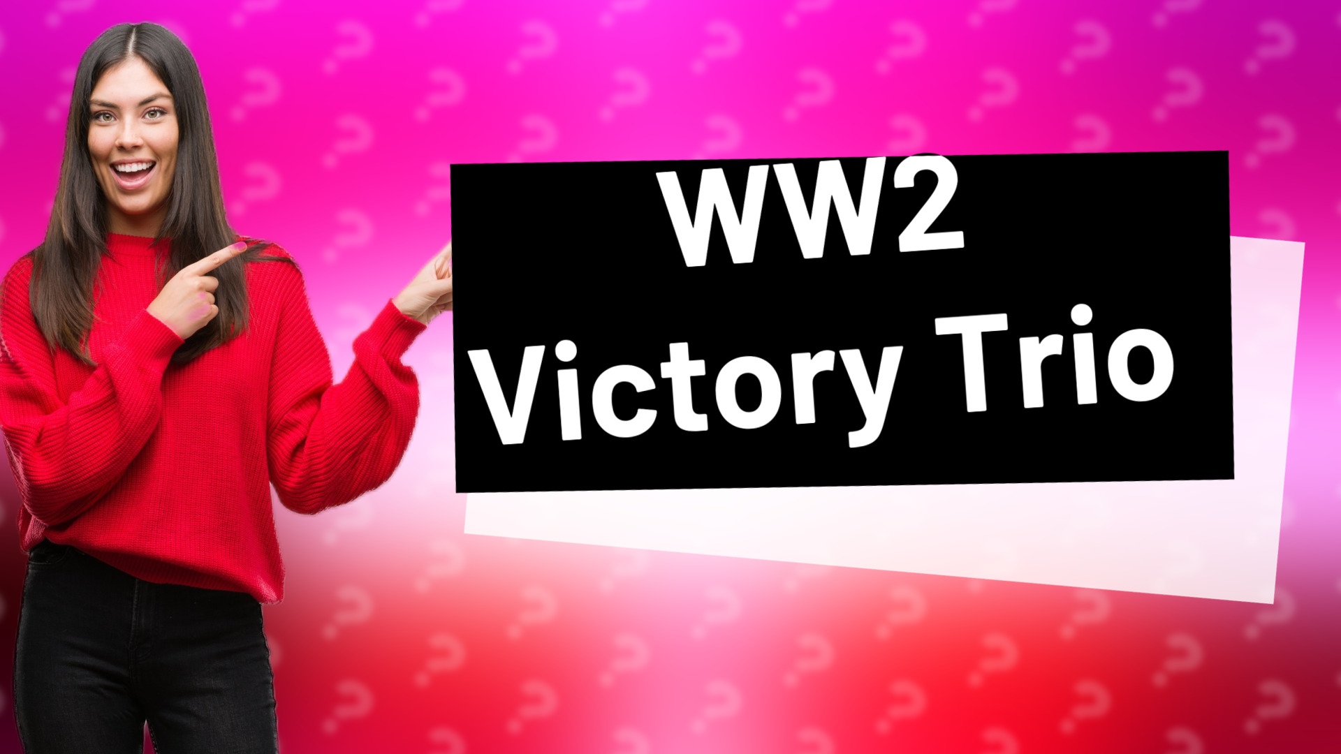 WW2 Victory Trio