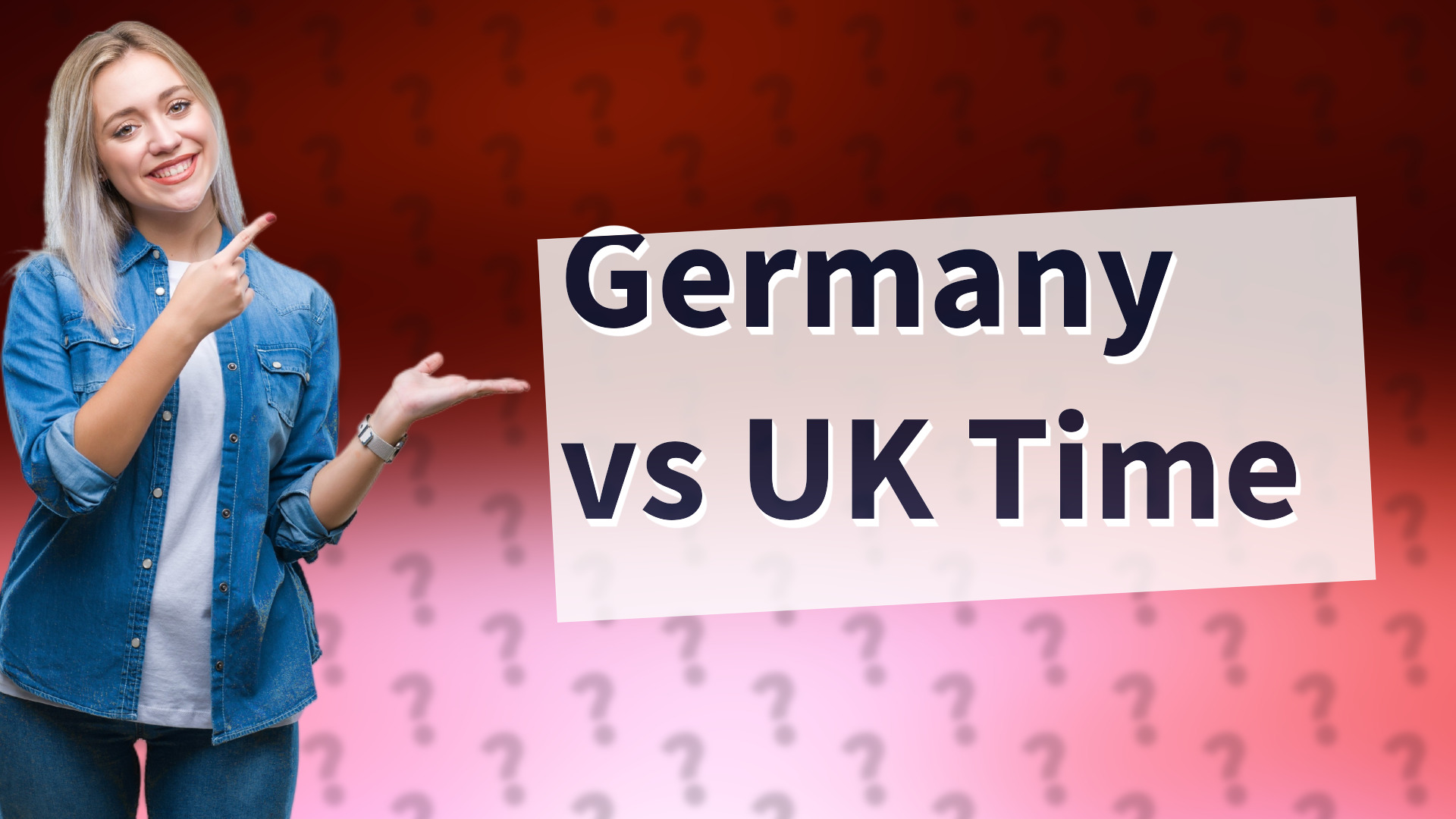 Germany vs UK Time