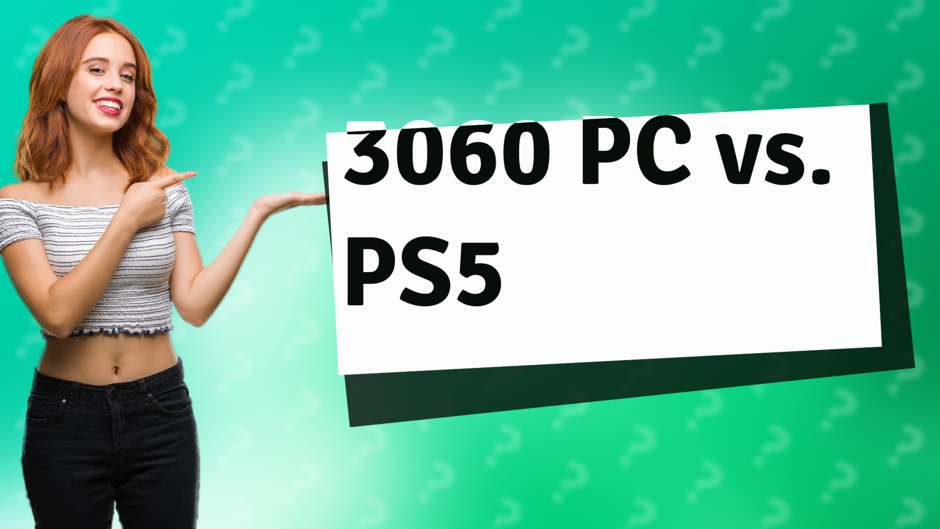 3060 PC vs. PS5
