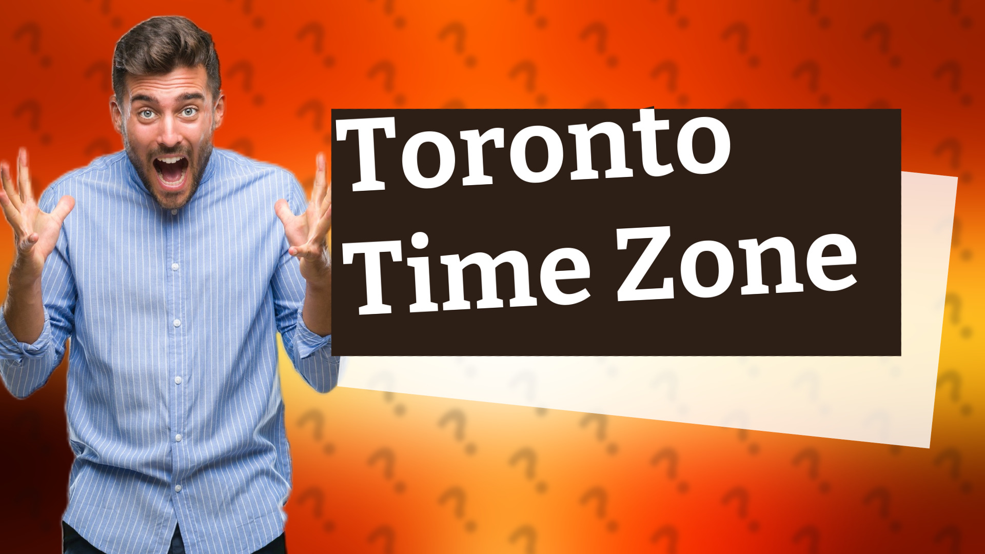 Toronto Time Zone