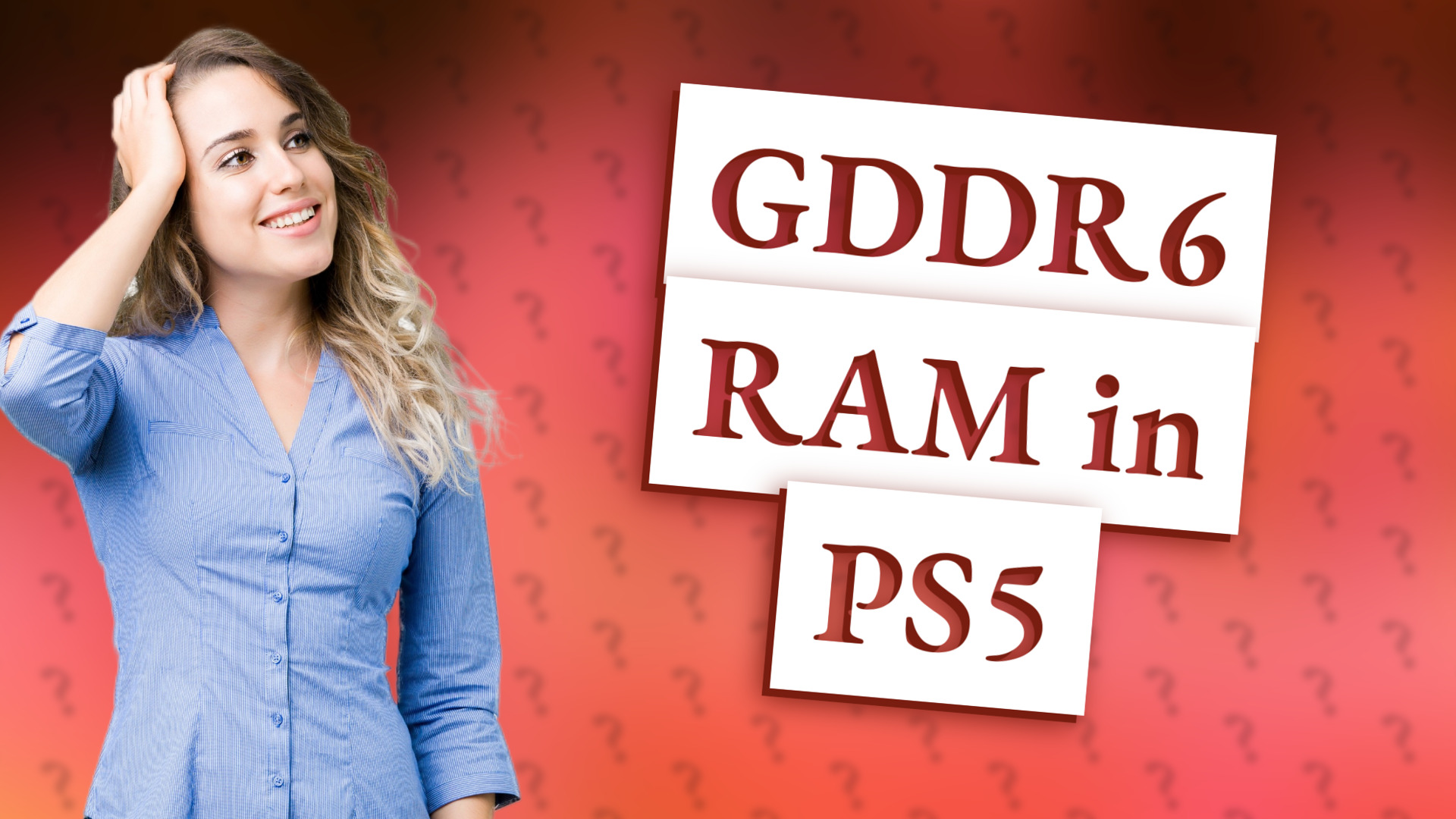 GDDR6 RAM in PS5