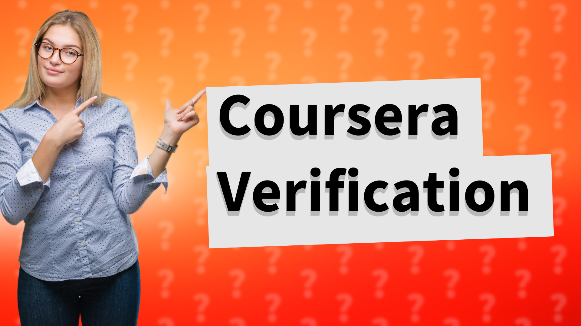 Coursera Verification