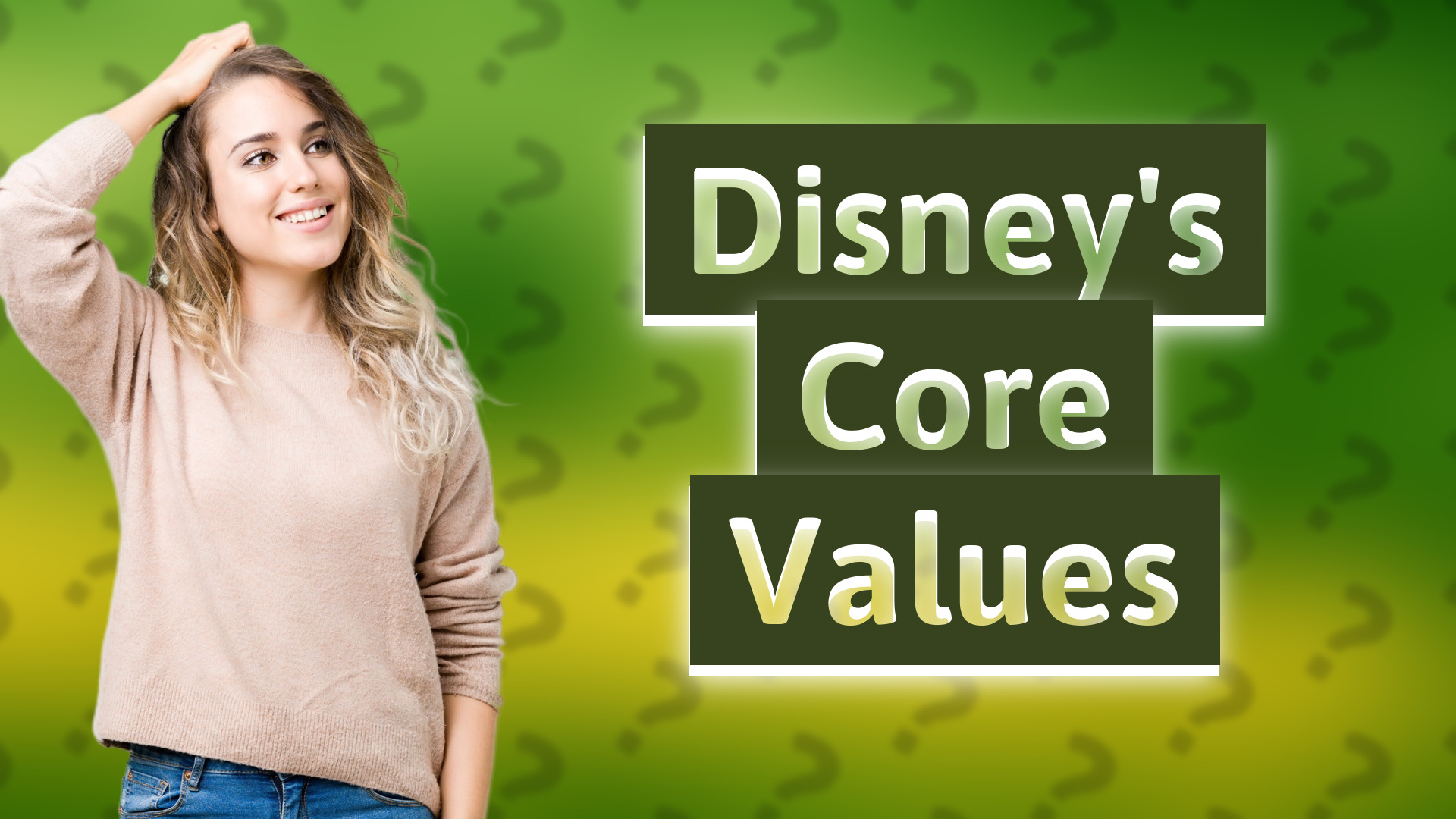 Disney's Core Values