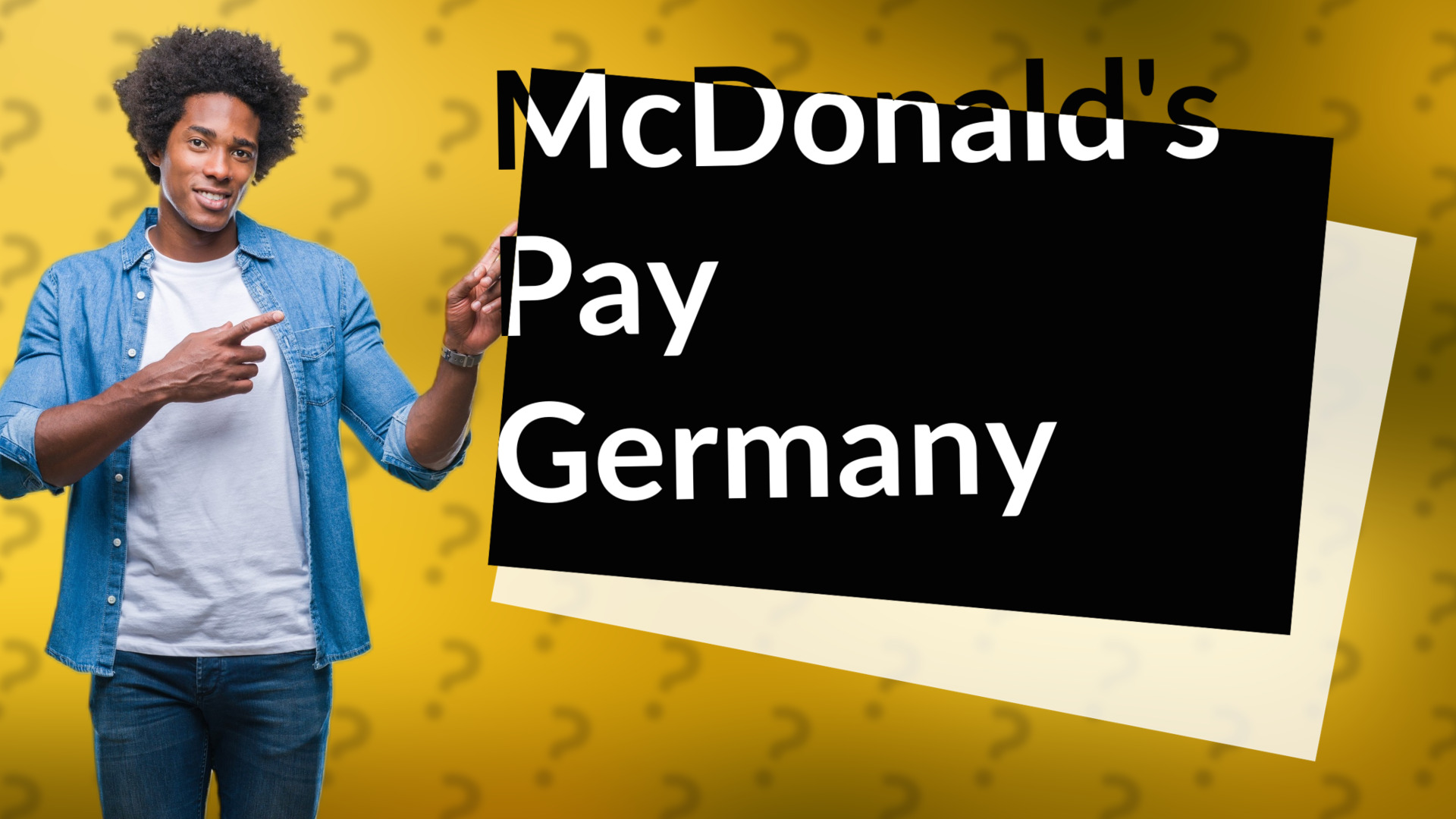 McDonald's Pay Germany
