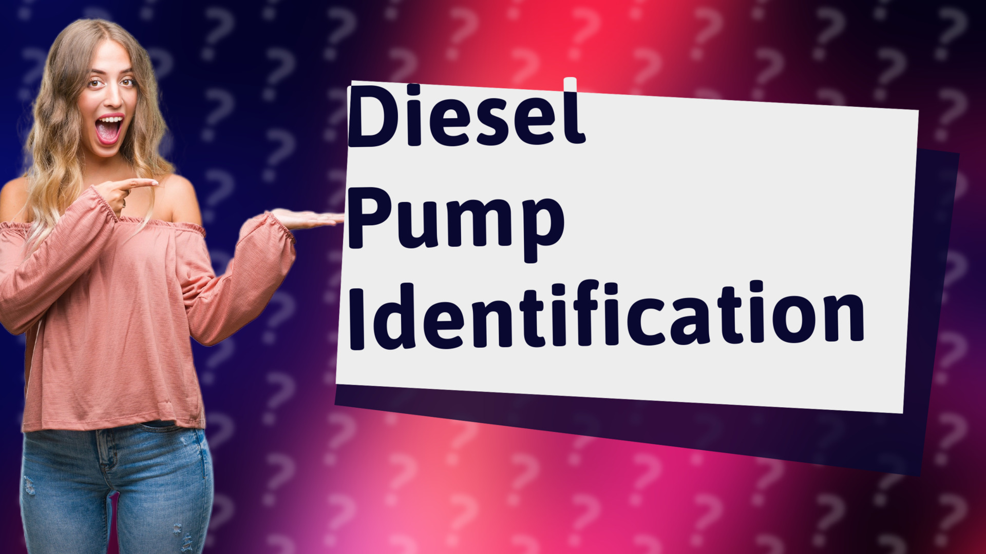 Diesel Pump Identification