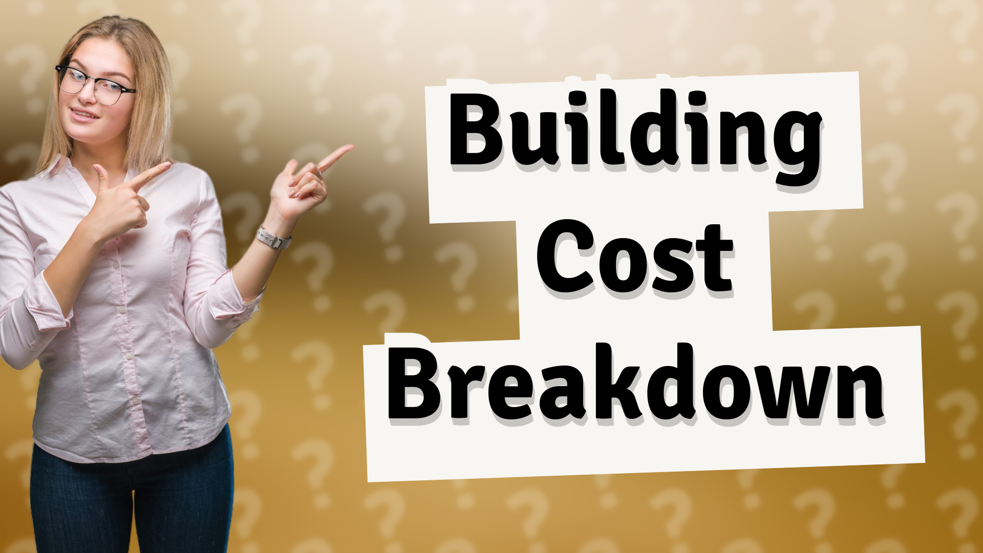 Building Cost Breakdown