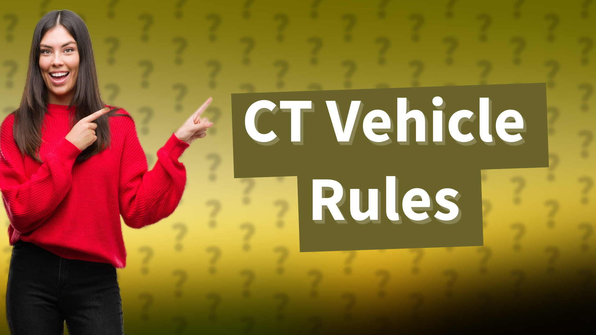 CT Vehicle Rules