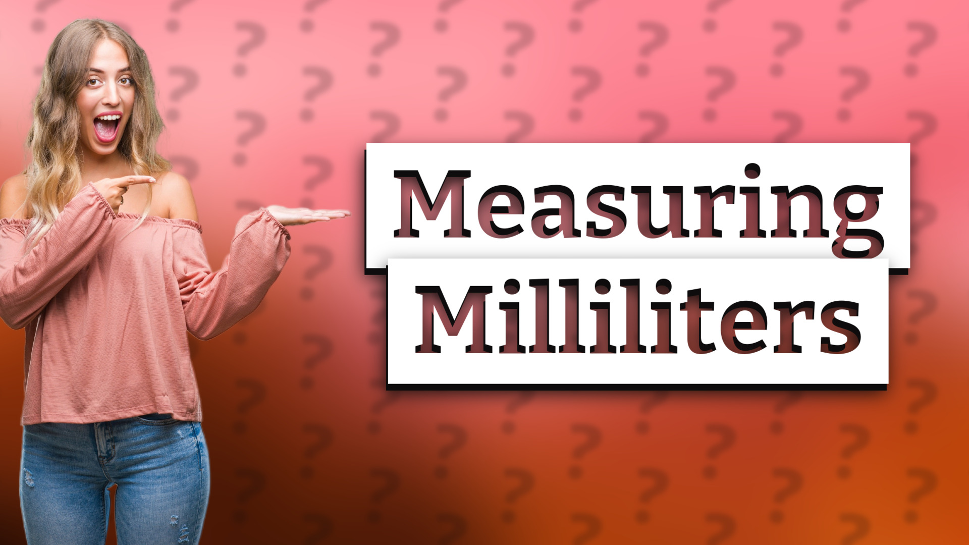 Measuring Milliliters