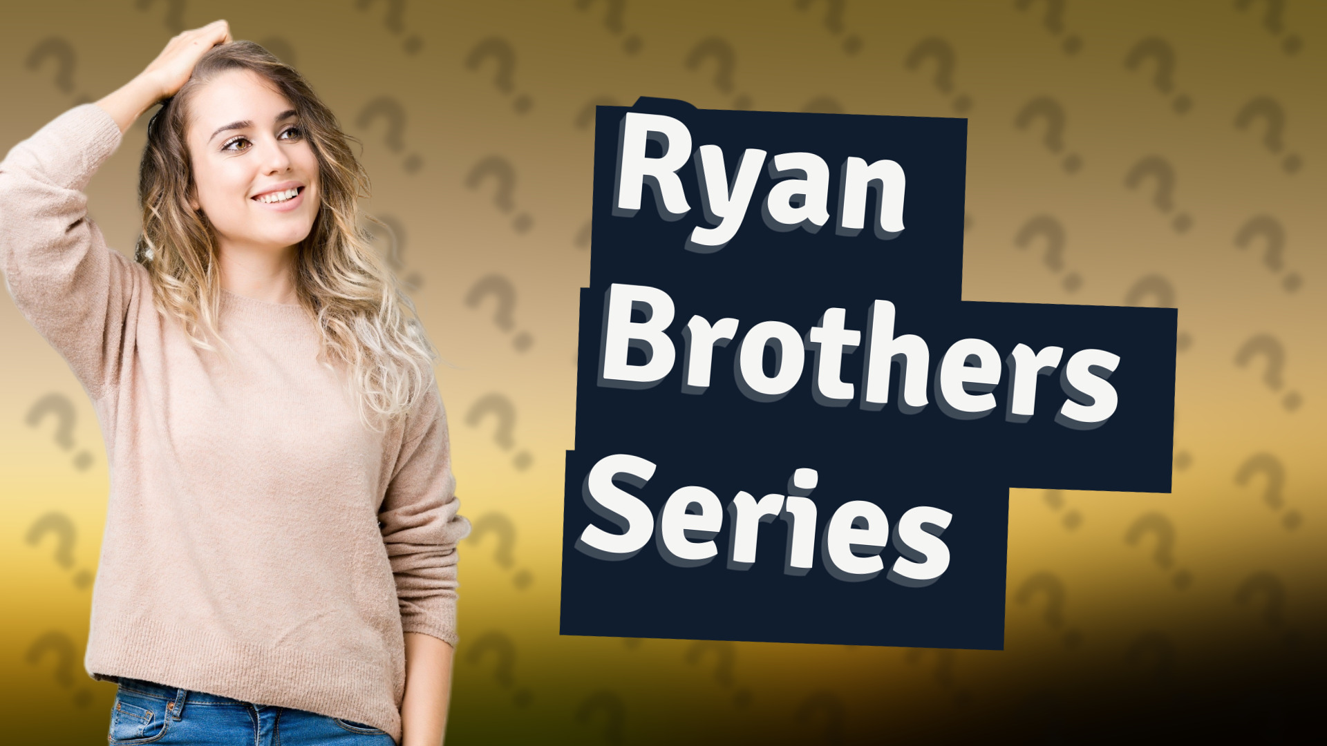 Ryan Brothers Series