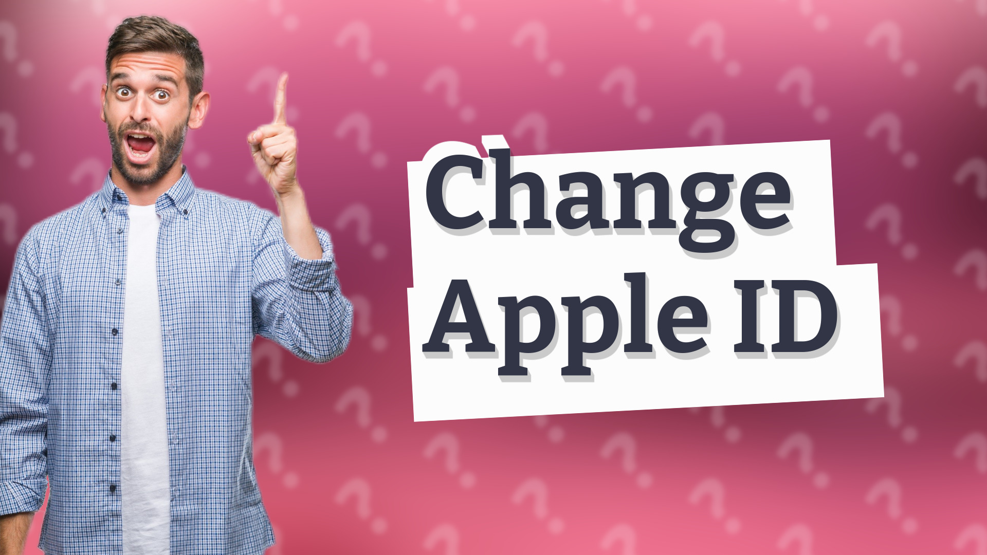 Change Apple ID